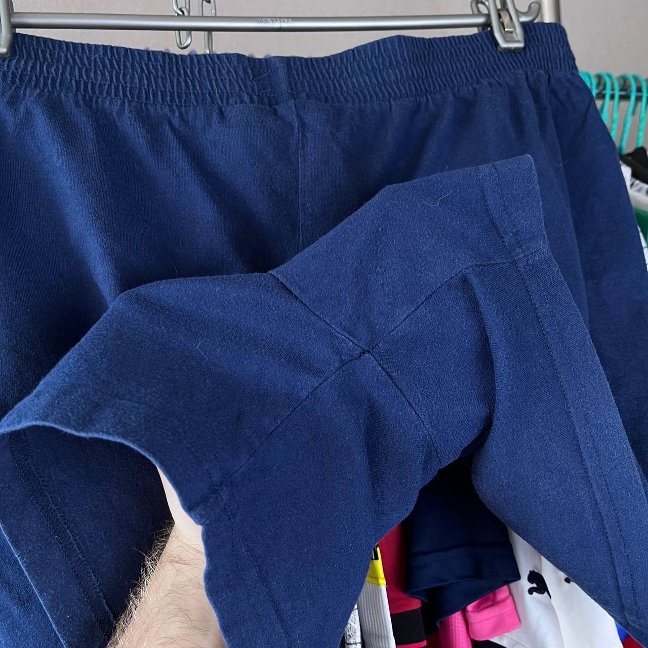 Nike Vintage 90s Nike Navy Blue Cotton Shorts Small Logo Size US 36 / EU 52 - 4 Thumbnail
