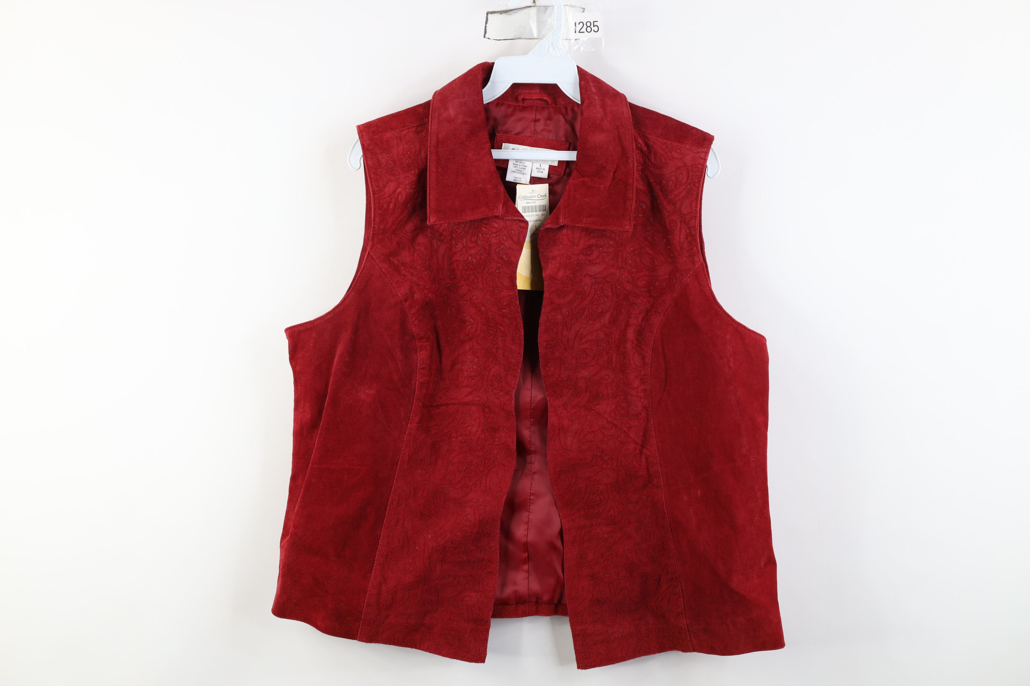 Vintage Deadstock Vintage 90s Streetwear Babydoll Vest Jacket Size L / US 10 / IT 46 - 1 Thumbnail