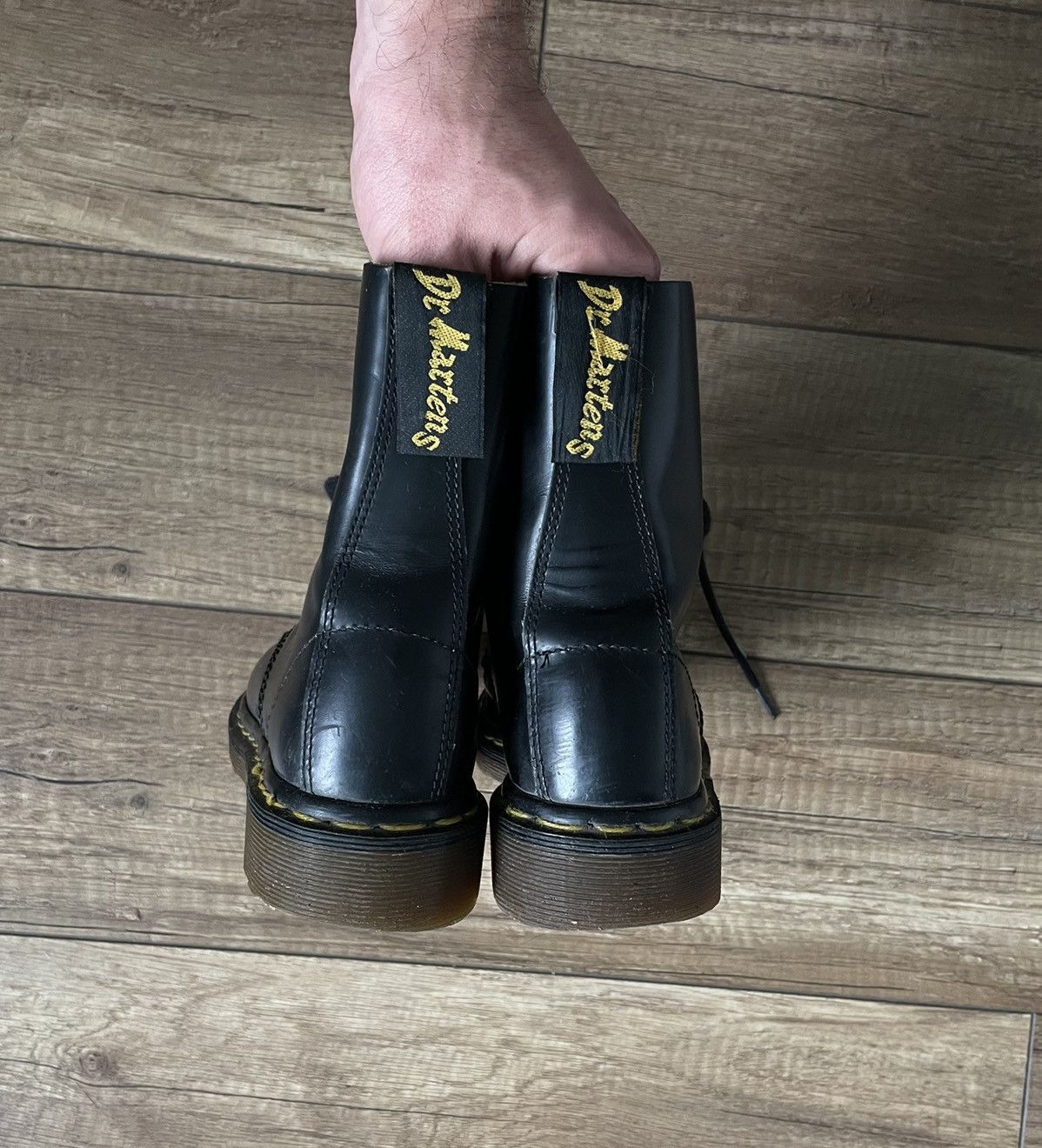 Dr. Martens Vintage Dr Martens mi England 7167 High Leather Boots Shoes Size US 5 / IT 35 - 8 Thumbnail