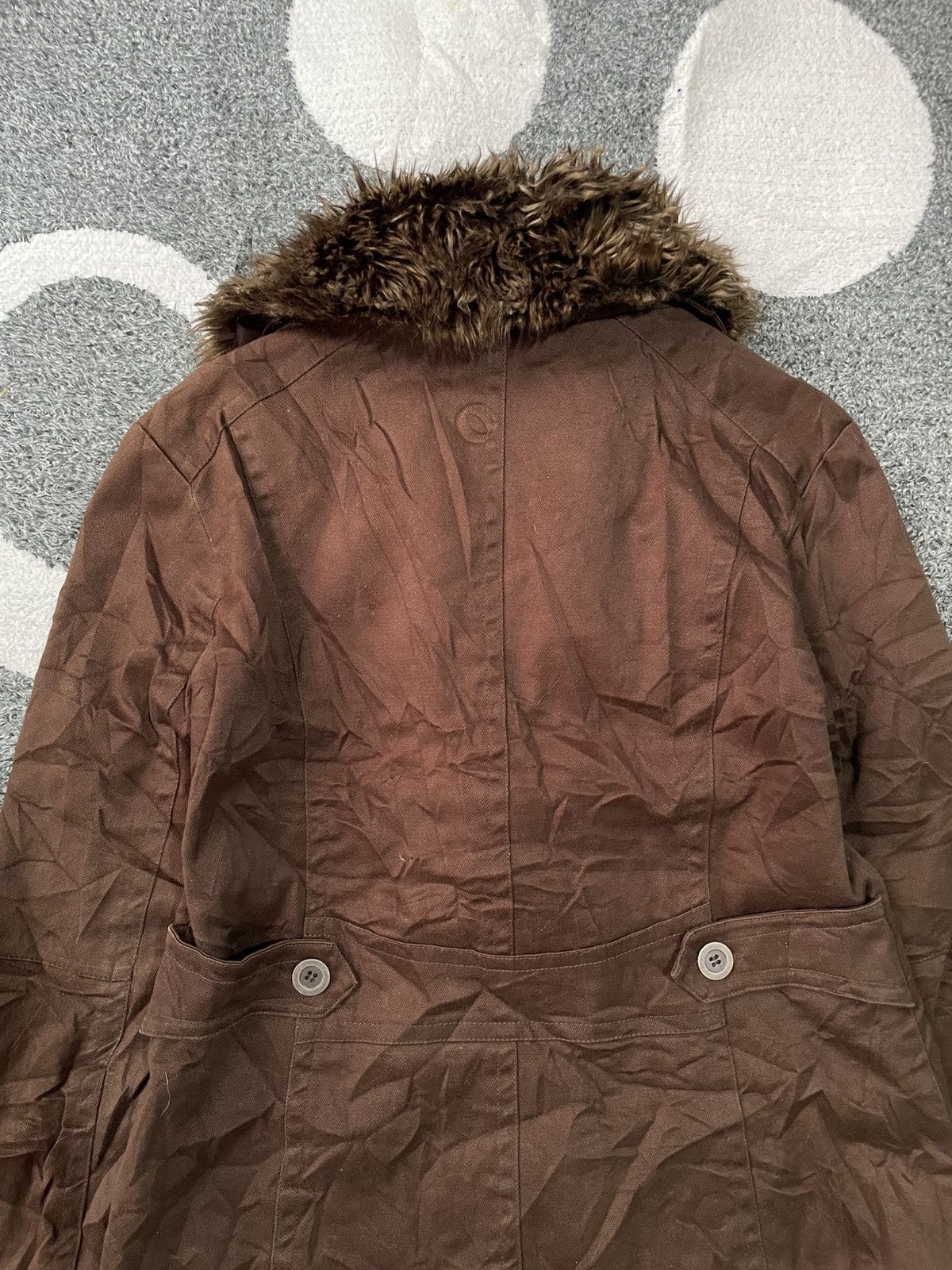 Japanese Brand ROMANTIC MOCHA JAPANESE BLAZER FAUX FUR Size US S / EU 44-46 / 1 - 13 Thumbnail