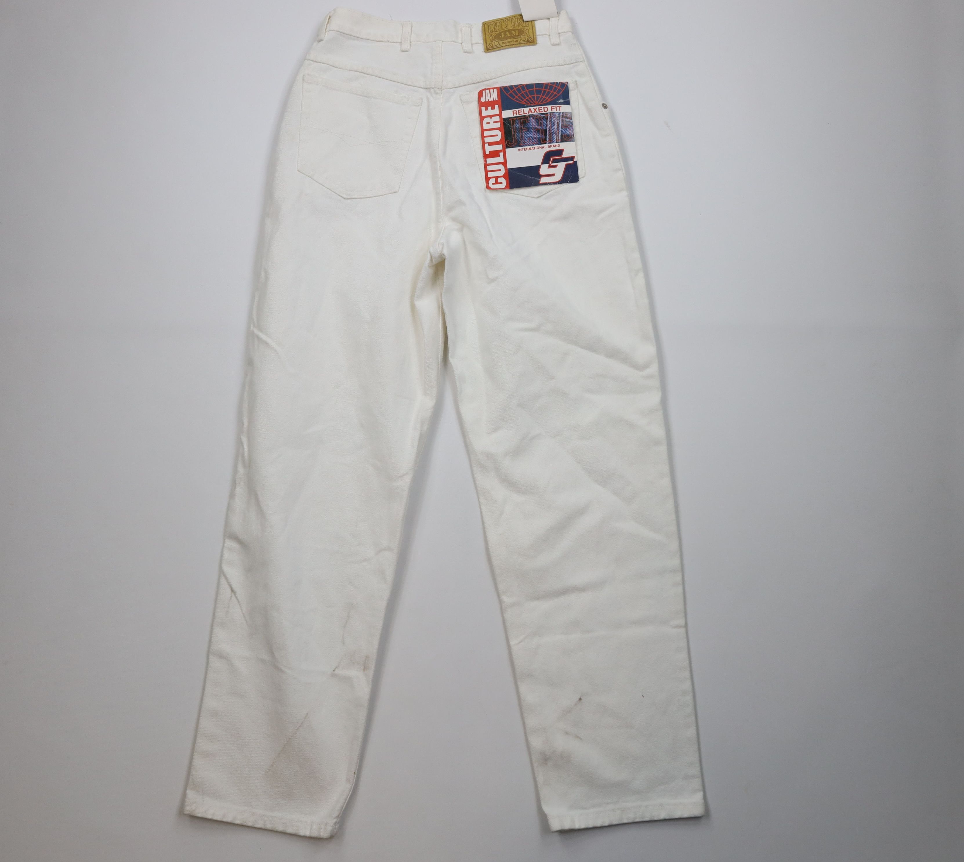 Vintage Deadstock Vintage 90s Streetwear Skateboard Jeans White Size US 30 / EU 46 - 10 Thumbnail