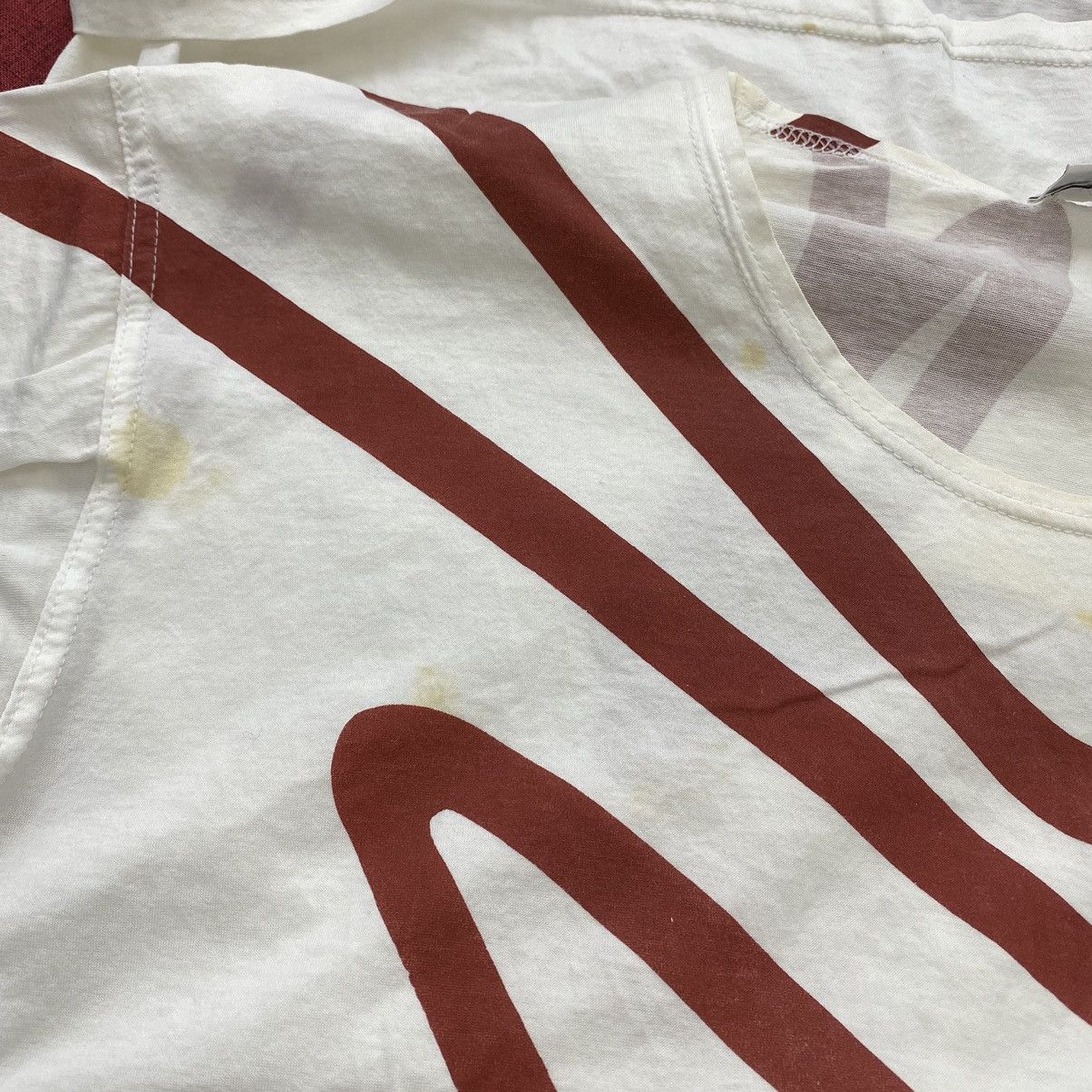 Other MAYKA Italian Brand Big Brand print White Short Sleeve Shirt Size US M / EU 48-50 / 2 - 8 Thumbnail