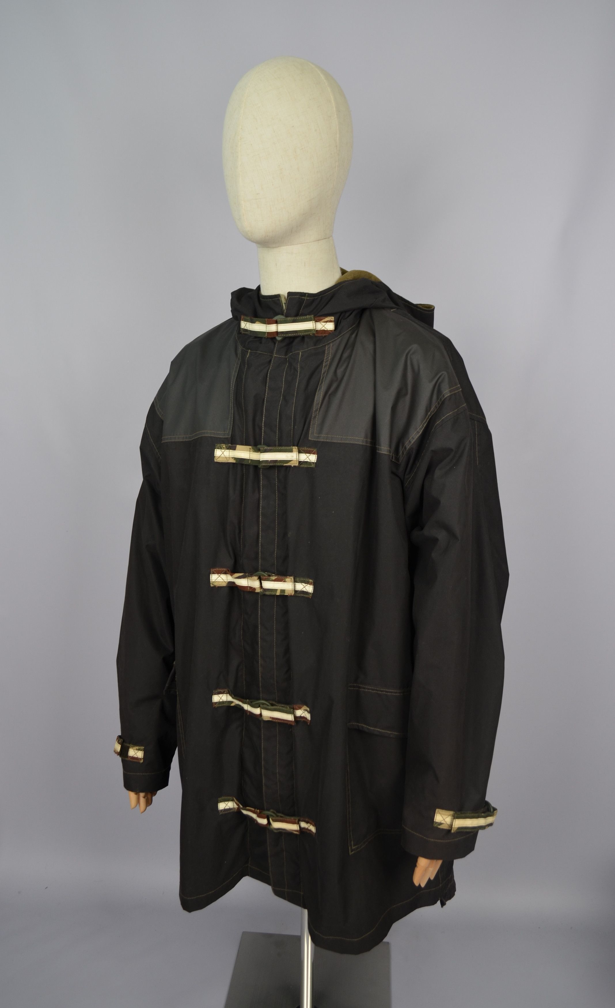Maharishi × Vintage DEAD STOCK 90s Maharishi 3-Way 3M Reflective Fishtail Coat Size US L / EU 52-54 / 3 - 2 Thumbnail