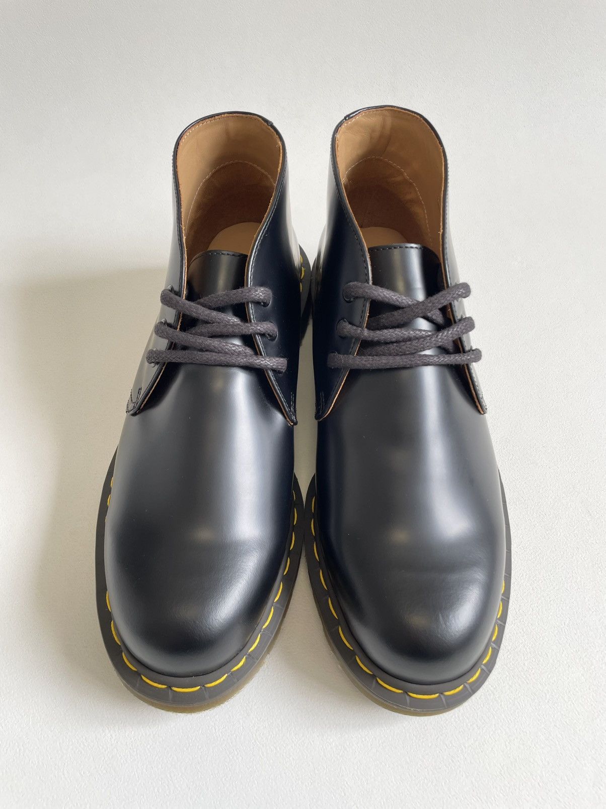 Comme des Garcons × Dr. Martens ‘Roca’ Black Leather Chukka Boots Size US 10 / EU 43 - 9 Thumbnail