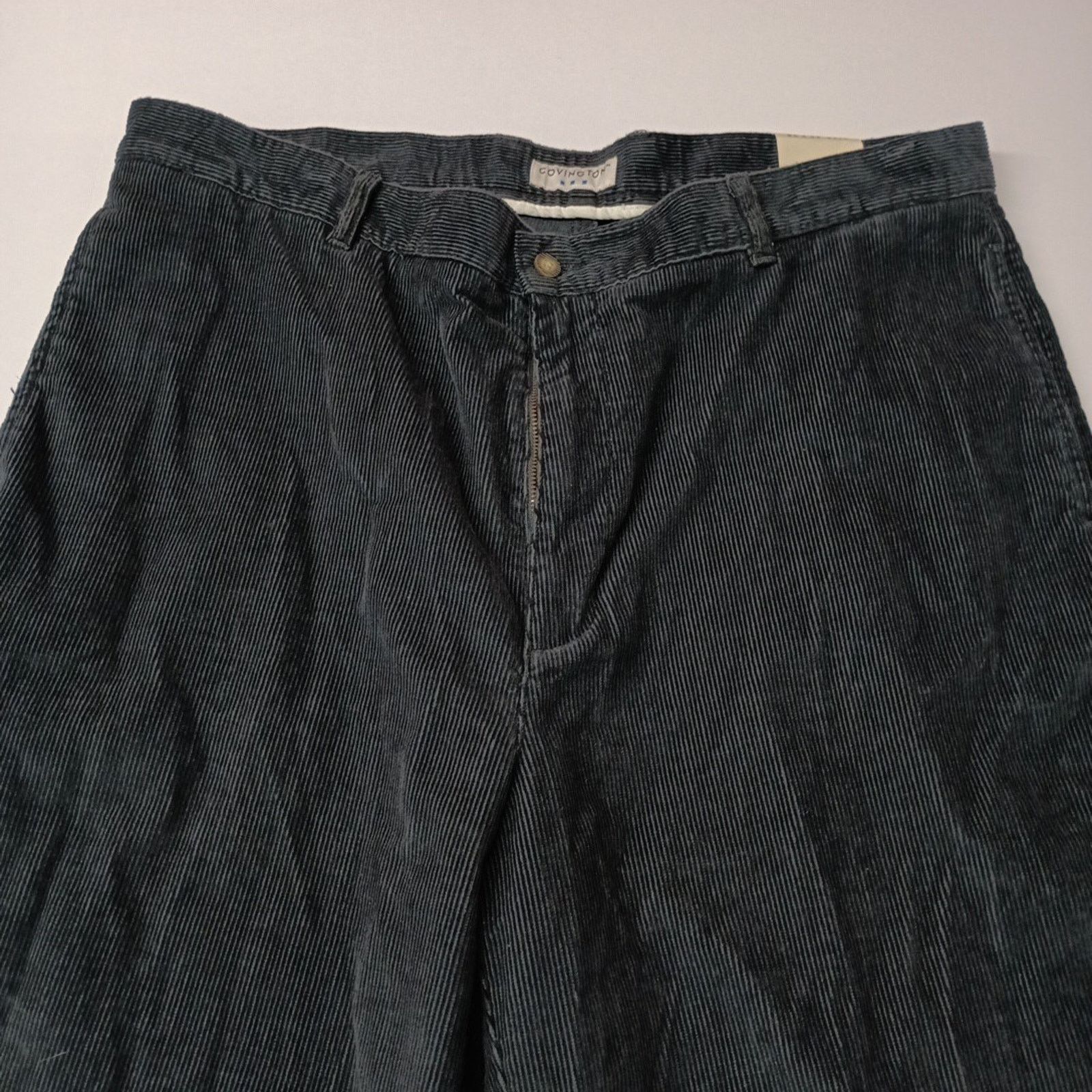 Covington Covington Corduroy Pants Men's Size 40x30 Gray Classic Fit Size US 40 / EU 56 - 4 Thumbnail