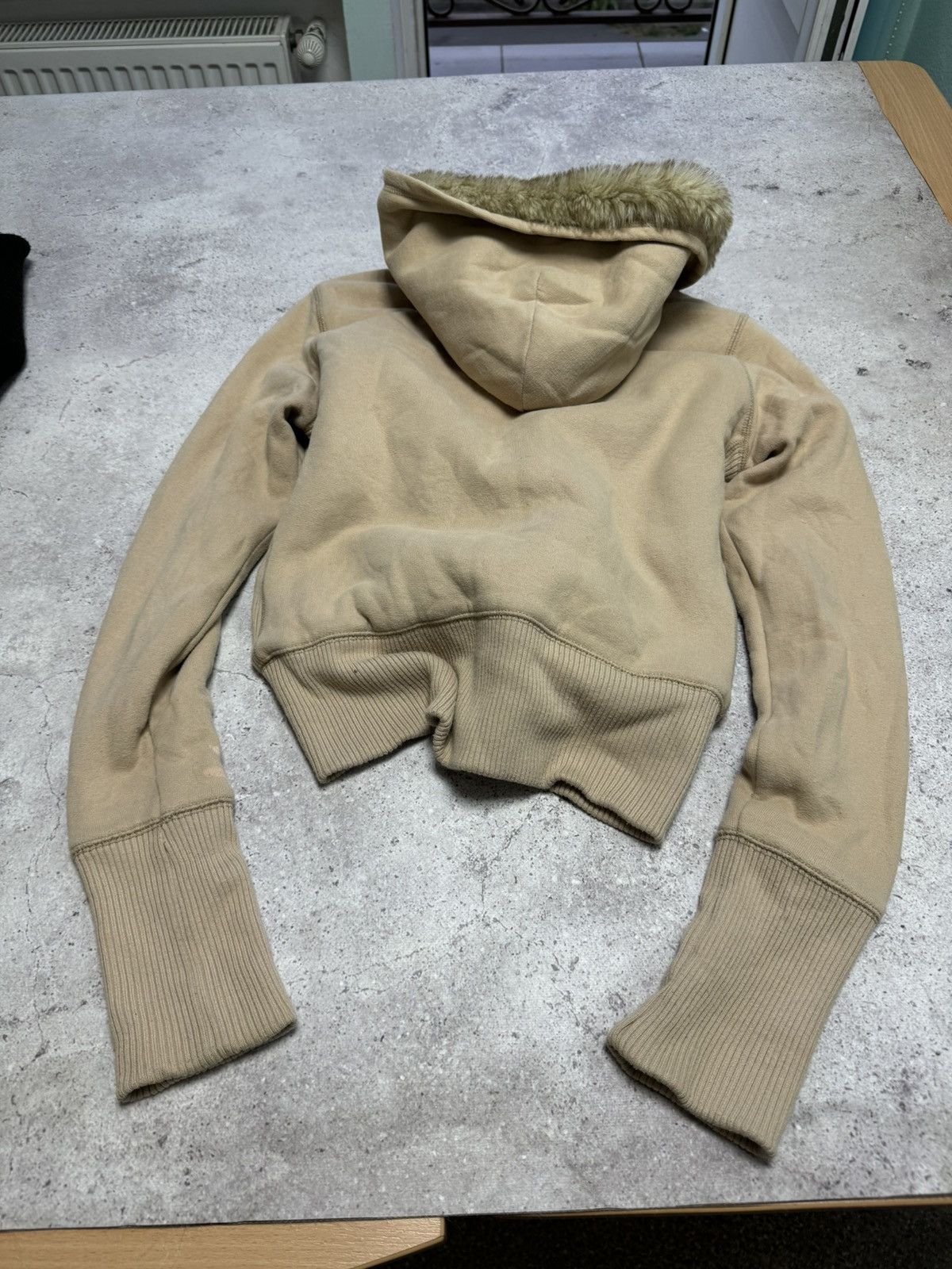 Abercrombie & Fitch Vintage Full Inside Fur Abercrombie&Fitch Double Zip Hoodie Size US M / EU 48-50 / 2 - 5 Thumbnail