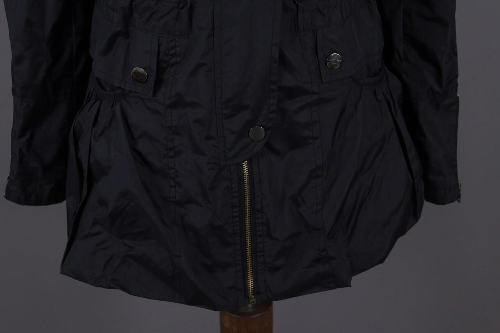 Designer Cop. Copine Black Lagenlook Parka Coat Jacket Size 30 Size M / US 6-8 / IT 42-44 - 3 Thumbnail