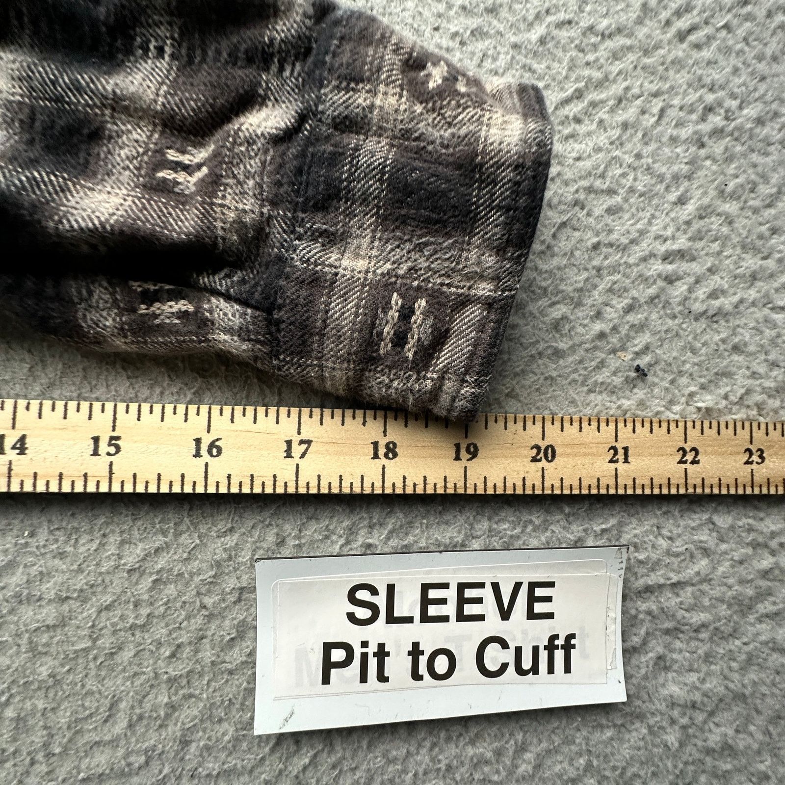 Woolrich Woolen Mills Woolrich Ombre Check Southwestern Shirt Mens L Black Flannel Size US XL / EU 56 / 4 - 6 Thumbnail