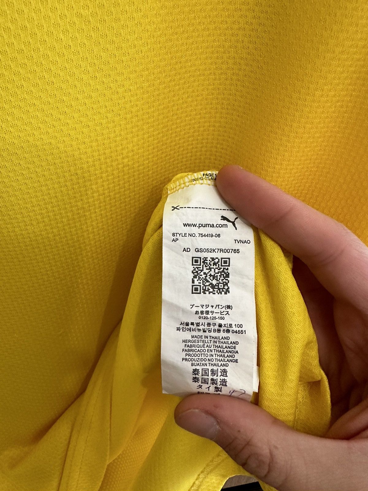 Puma Borrusia Dortmund 2019/2020 Haaland #17 Home Puma Soccer Kit Size US L / EU 52-54 / 3 - 10 Thumbnail