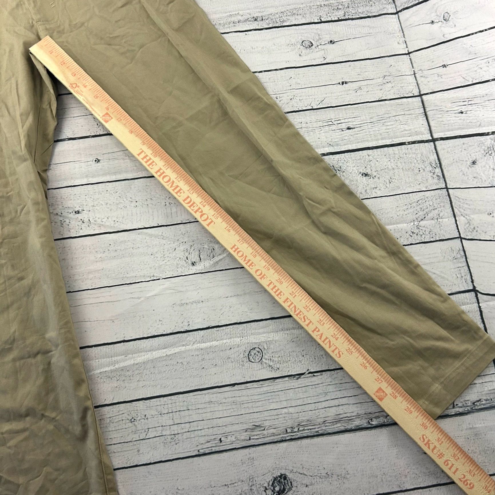 Fabletics Fabletics Chino Slim Pants Men 29x32 Beige Khaki Modern High Side Slim Fit Pants Mens XS-XXL Notation N/A Size US 29 - 5 Thumbnail