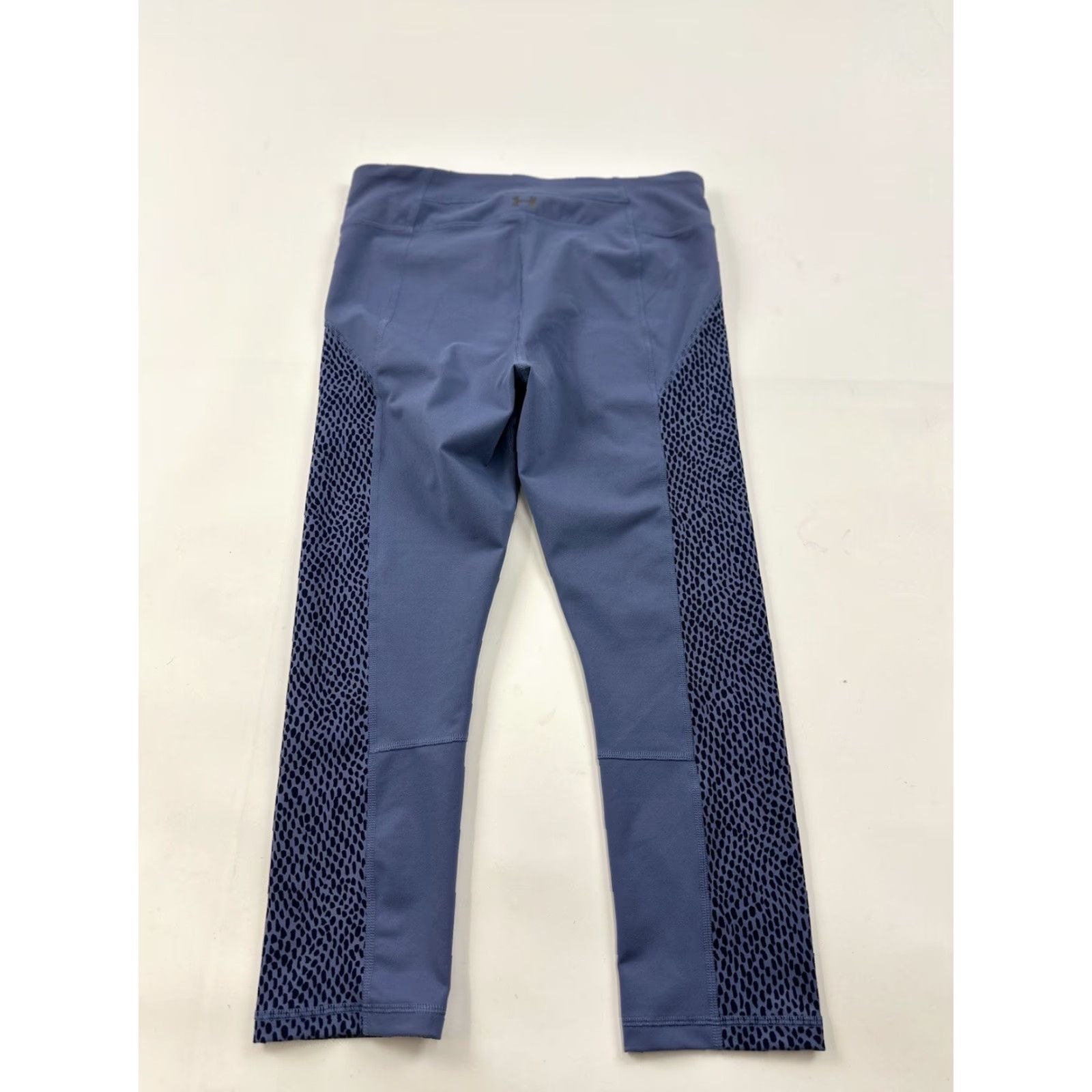 Under Armour Under Armour Leggings Womens M Blue Purple Periwinkle Cropped Compression Gym & Training Womens Activewear Size 32" / US 10 / IT 46 - 2 Thumbnail