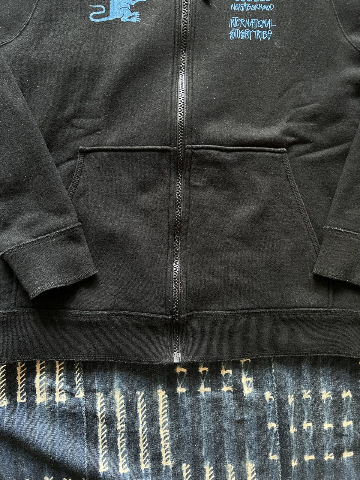 Neighborhood × Stussy Stussy X Neighborhood Archive FW06 Zip Up Hoodie Size US M / EU 48-50 / 2 - 8 Thumbnail