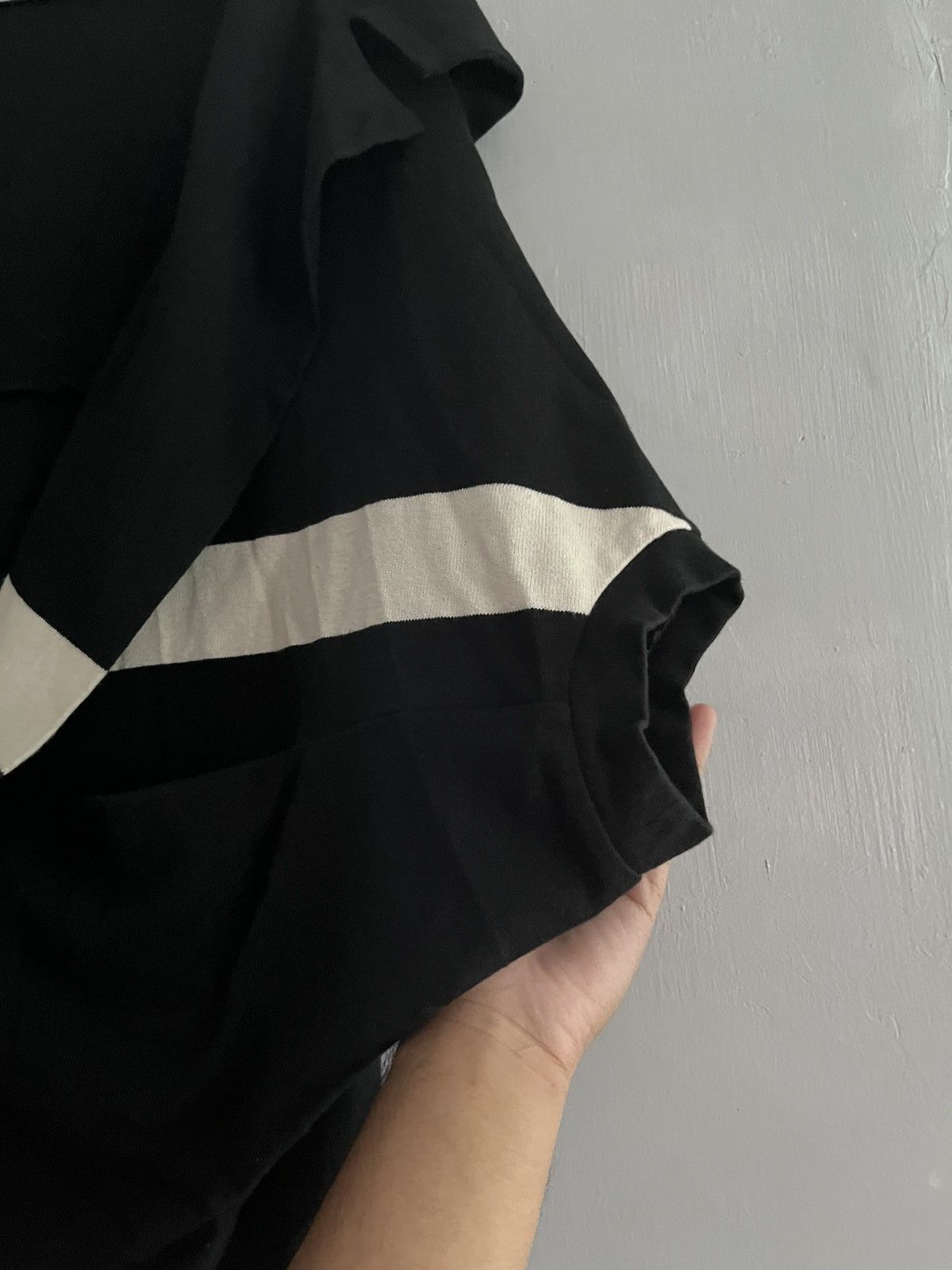 Yohji Yamamoto Y's Yohji Yamamoto Dolman Two Tone Cardigan Top Size M / US 6-8 / IT 42-44 - 4 Thumbnail