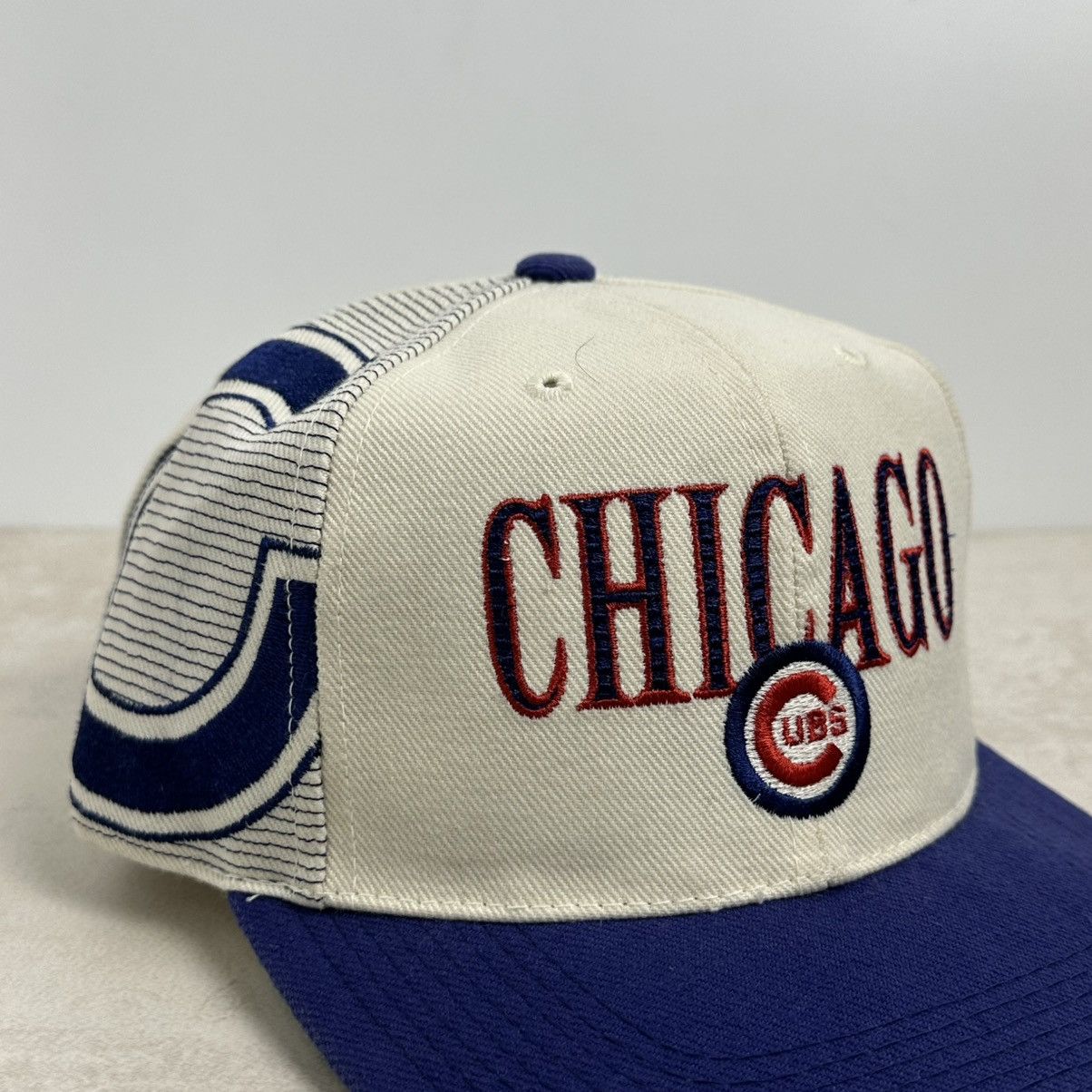 Vintage Vintage MLB Hat Chicago Cubs Lasers Sports Specialties Hat Size ONE SIZE - 2 Thumbnail