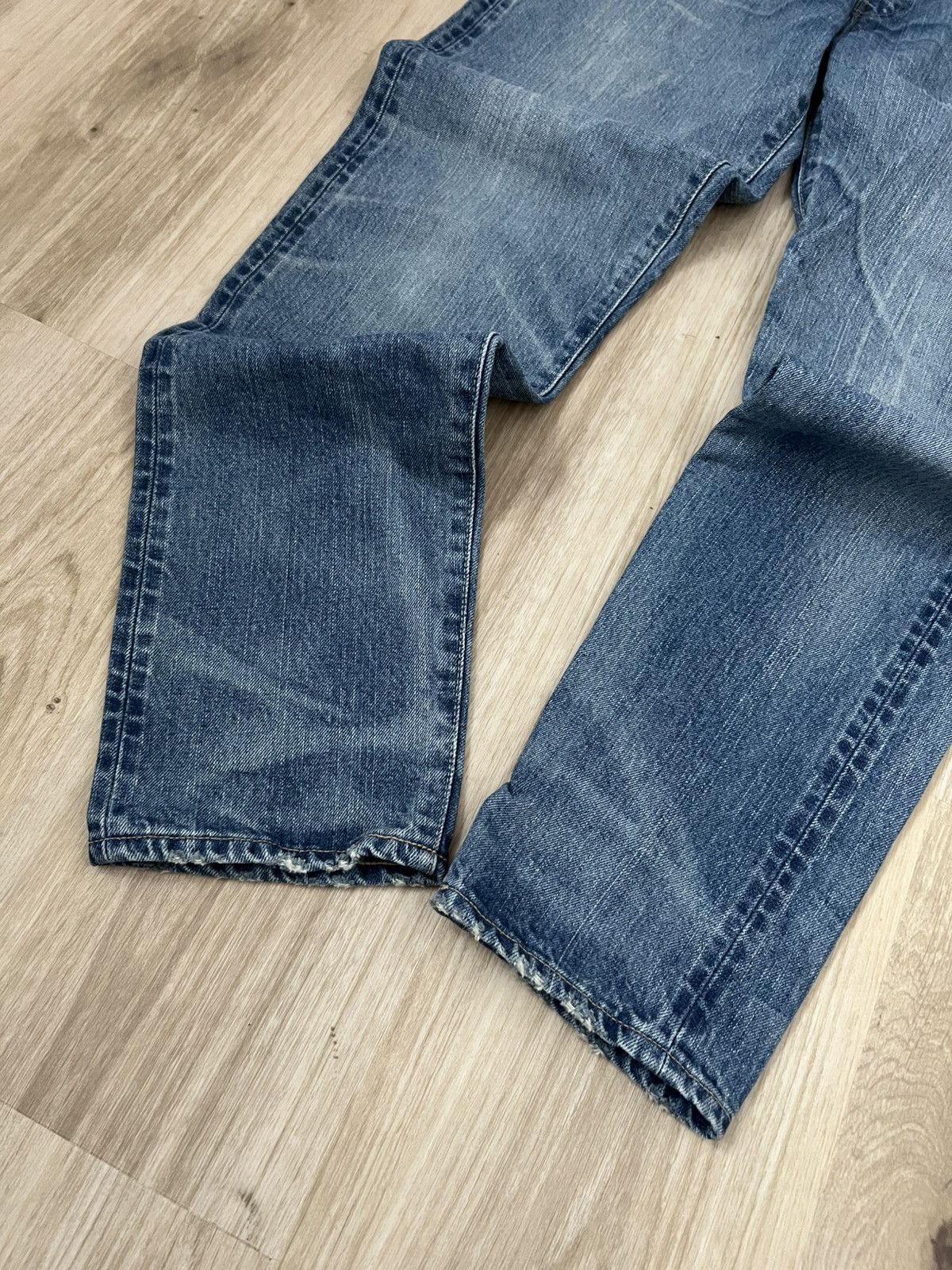 Edwin Blue selvedge denim edwin made in japan rare washed Size US 32 / EU 48 - 3 Thumbnail