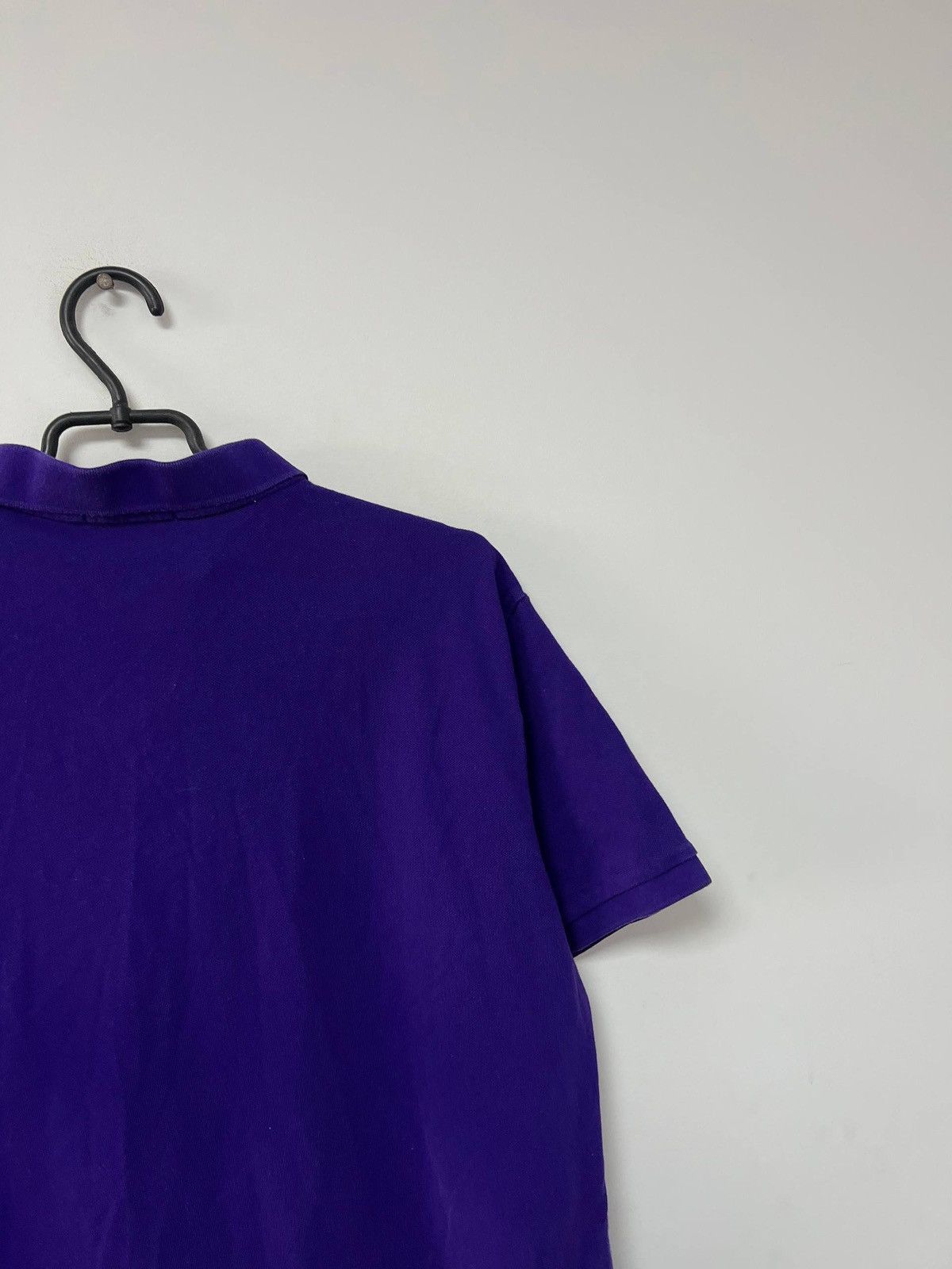 Polo Ralph Lauren Polo Ralph Lauren Custom Slim Fit Polo T shirt Purple Pony XL Size US XL / EU 56 / 4 - 16 Thumbnail