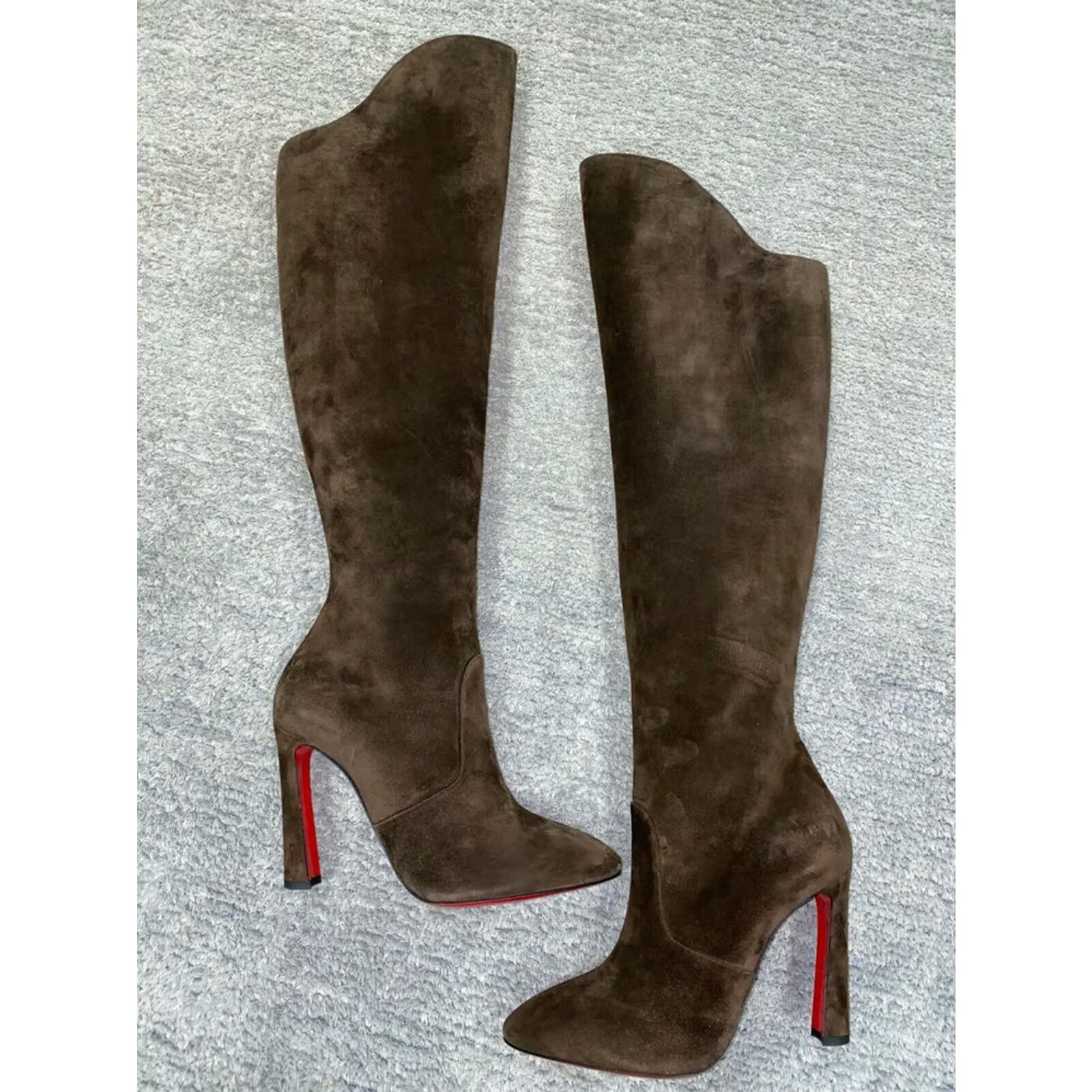 Christian Louboutin Christian Louboutin Eleonor Botta 100 Arabica Brown OTK Size US 9.5 / IT 39.5 - 5 Thumbnail