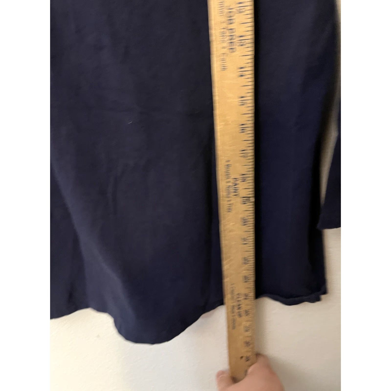 Michael Kors Michael Kors Blue Tee Front Long Sleeve Logo Stud Accent Size M Womens Shirt Regular Crew Neck T-Shirt Size M / US 6-8 / IT 42-44 - 4 Thumbnail