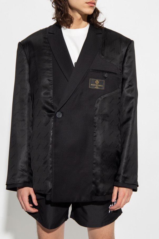 Balenciaga o1la1rc1a1124 Dup / Inside Out Jacket in Black Size US S / EU 44-46 / 1 - 3 Thumbnail