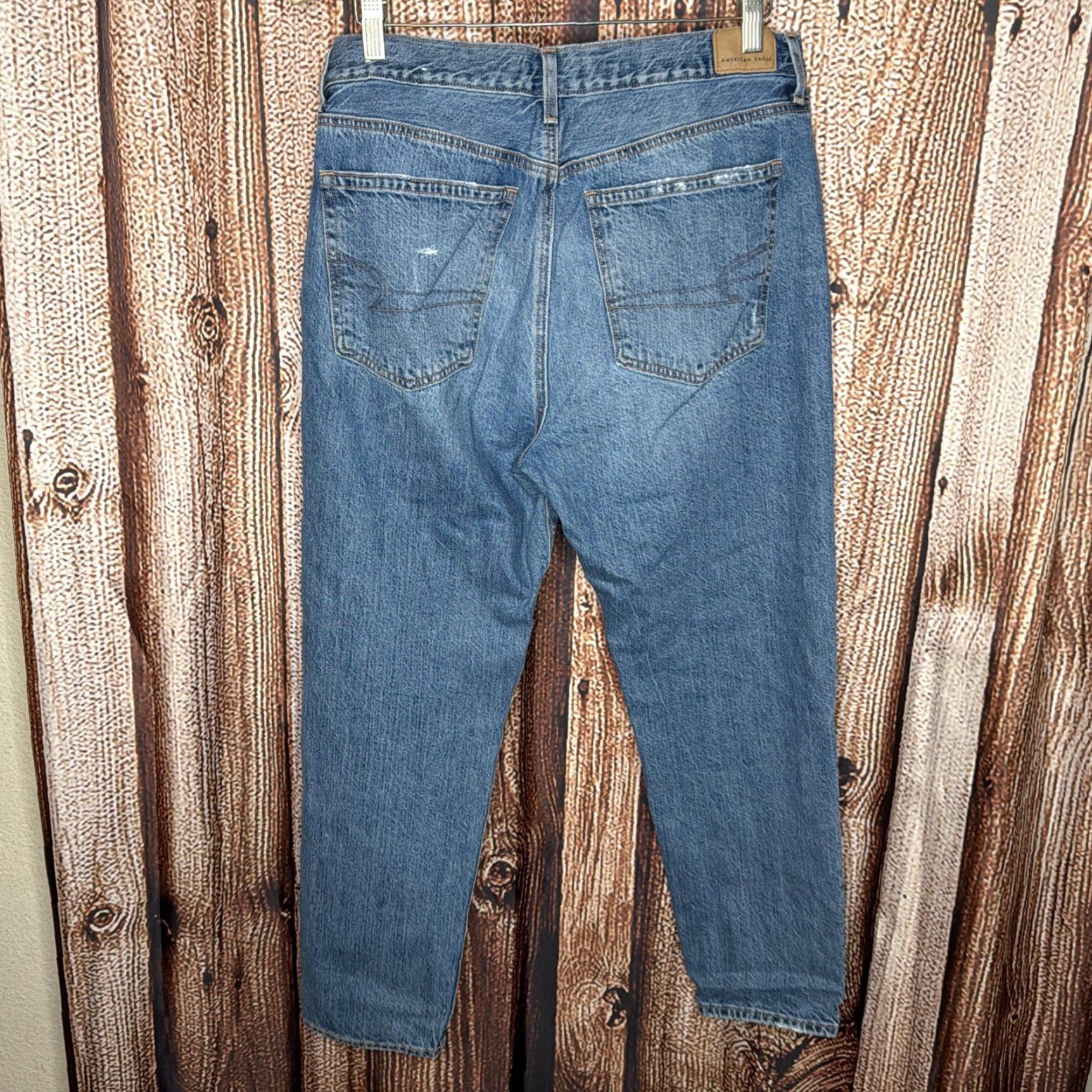 American Eagle Outfitters American Eagle Jeans Womens 90's Slim Boyfriend 2 HIgh Rise Distressed Size 26" / US 2 / IT 38 - 3 Thumbnail