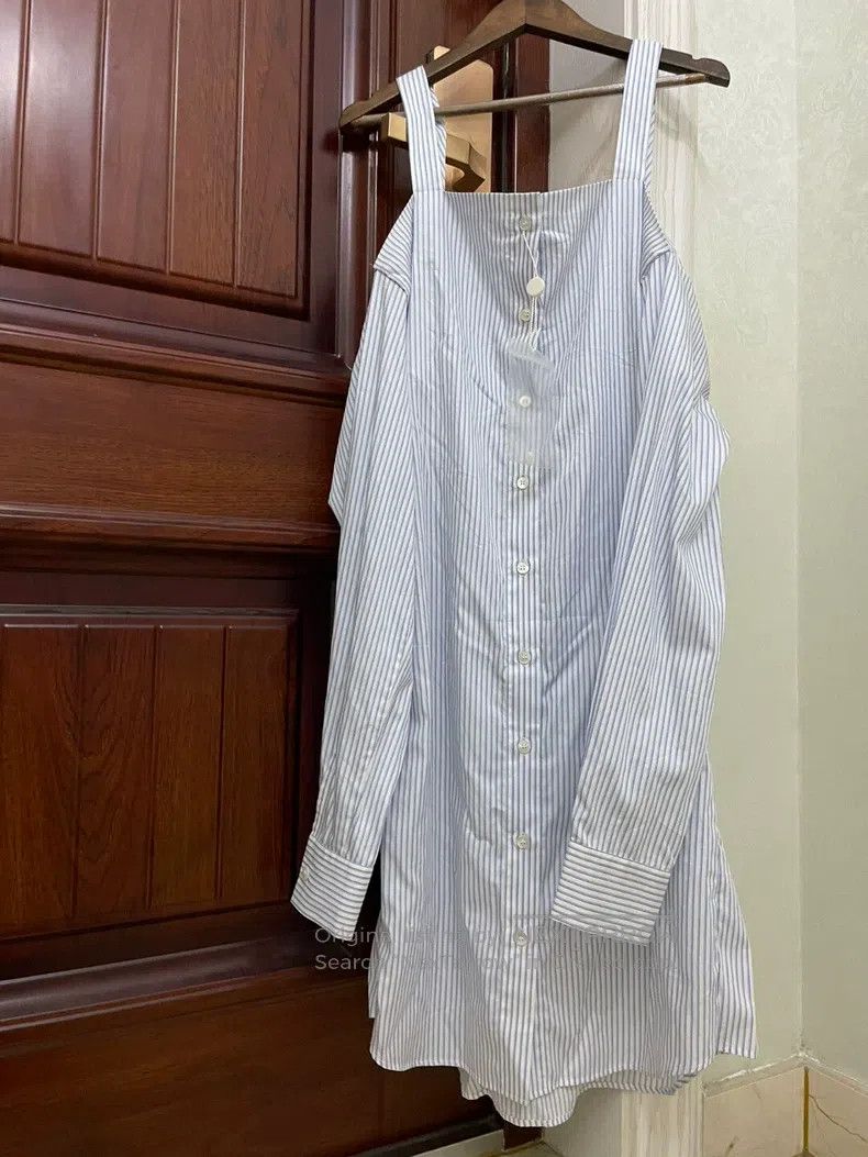 Maison Margiela Maison Margiela Striped shirt and long skirt Size XS / US 0-2 / IT 36-38 - 6 Thumbnail