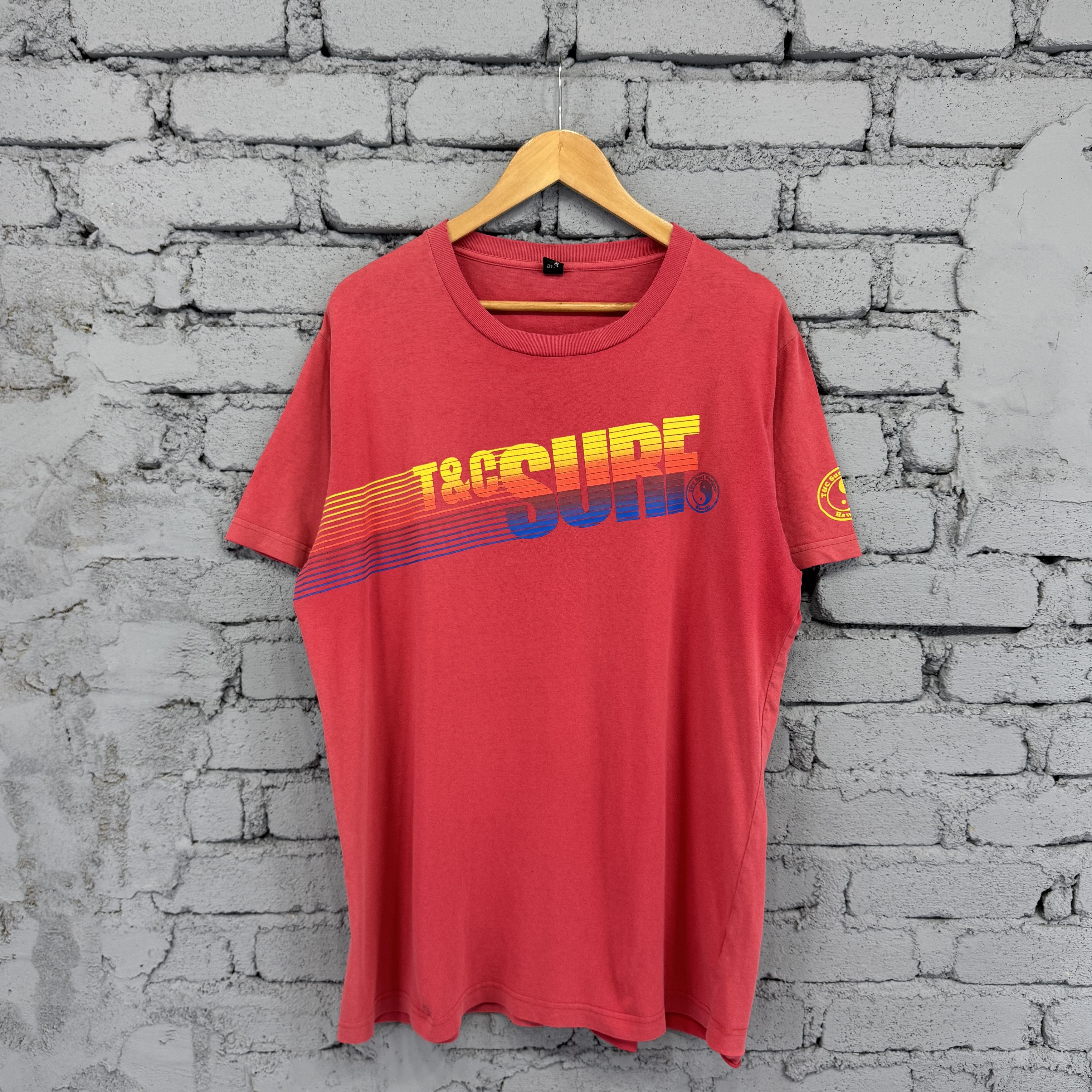 Vintage Vintage T&C Surf Designs Promo Sunfaded Tshirt Size US XL / EU 56 / 4 - 2 Thumbnail