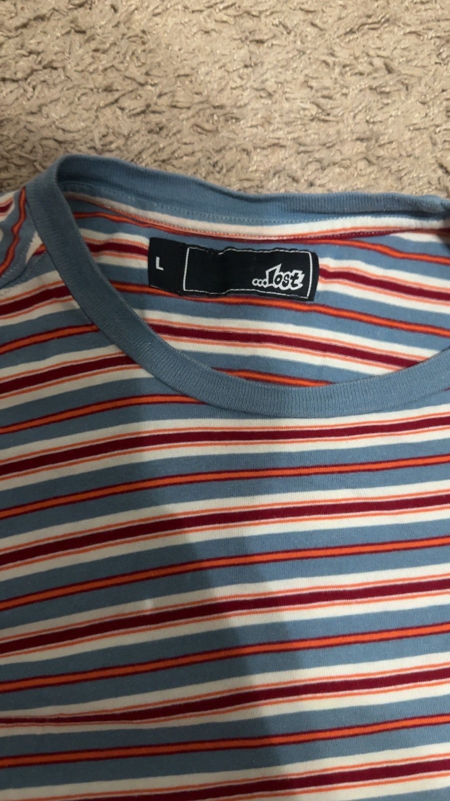 Lost Enterprises … lost vintage striped t-shirt size large Size US L / EU 52-54 / 3 - 2 Thumbnail