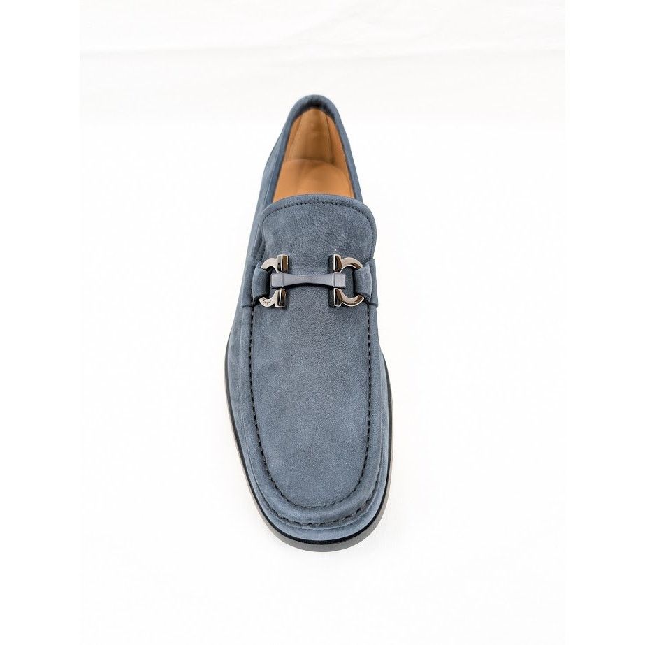 Salvatore Ferragamo o1rshd1 Loafers in Blue Size US 7 / EU 40 - 7 Thumbnail