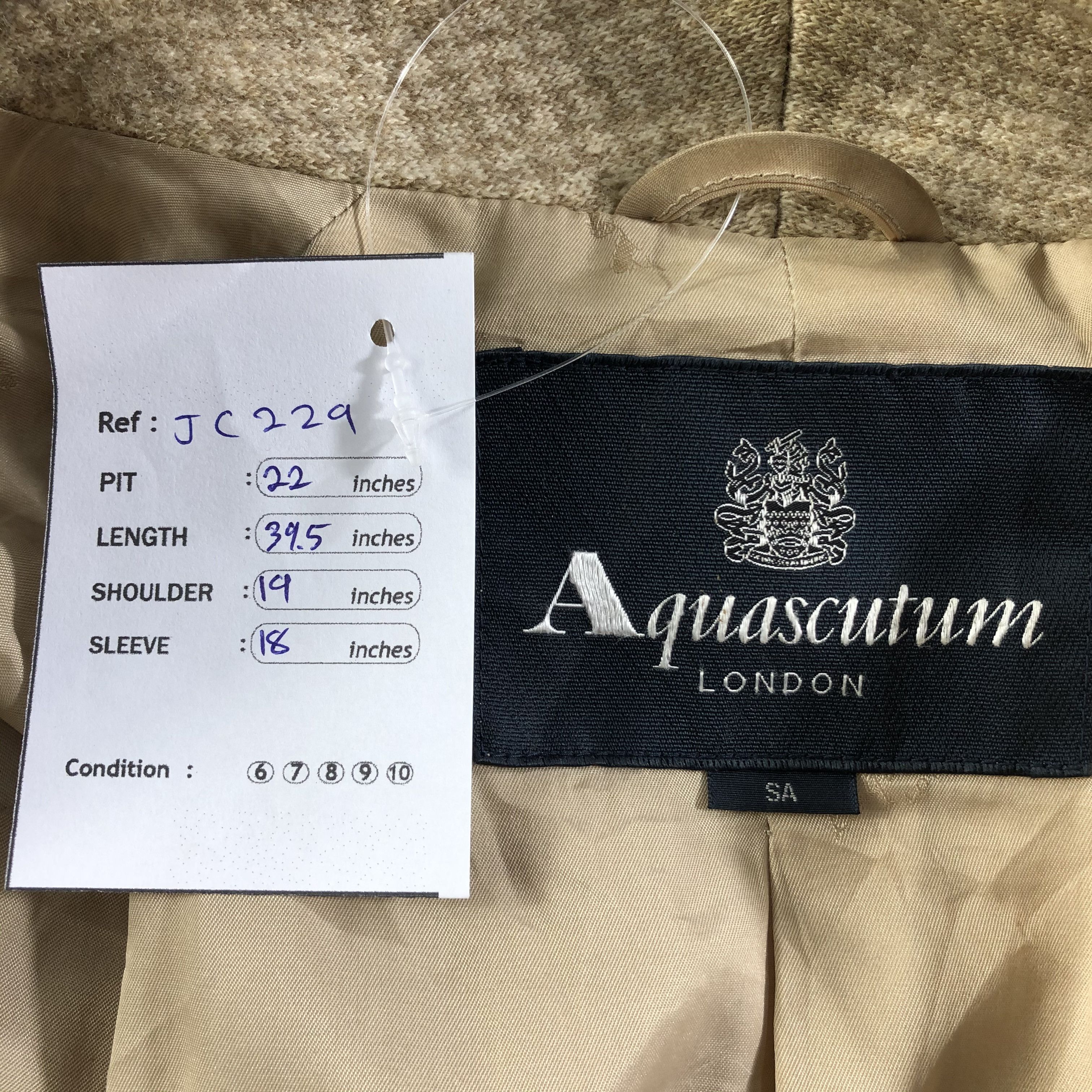 Aquascutum Aquascutum Houndstooth Cardigan Housecoat JC229 Size US M / EU 48-50 / 2 - 9 Thumbnail