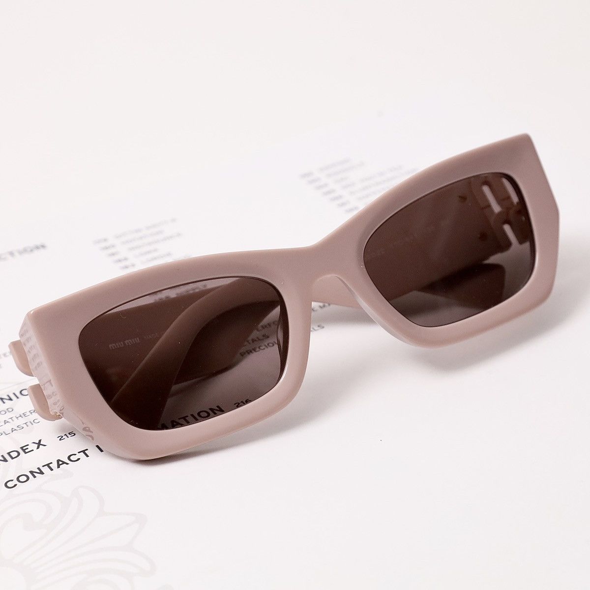 Miu Miu MIU MIU 0MU 09WS SUNGLASSES Size ONE SIZE - 6 Thumbnail