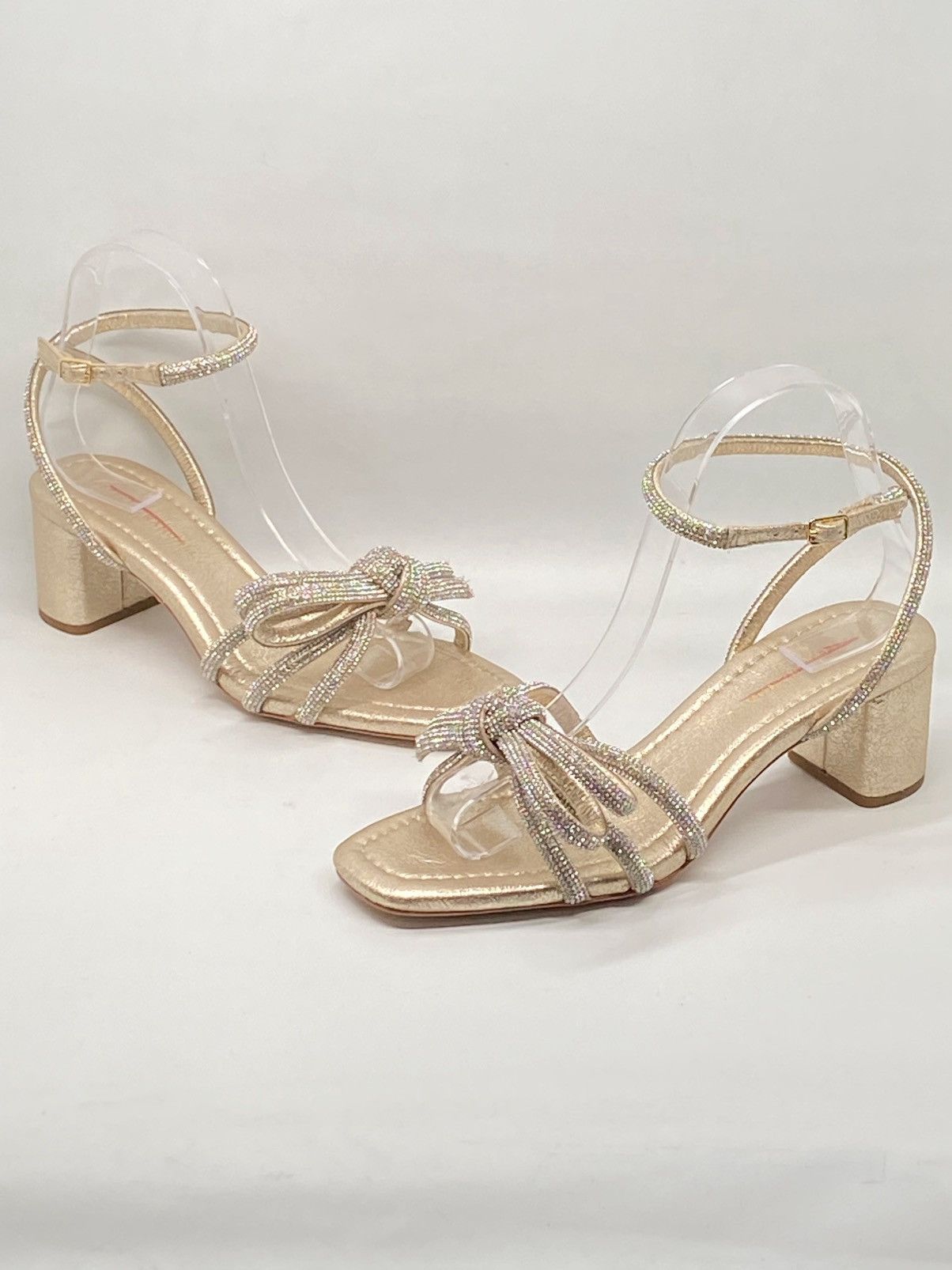 Loeffler Randall Bow Mid−Heel Sandal size 7.5