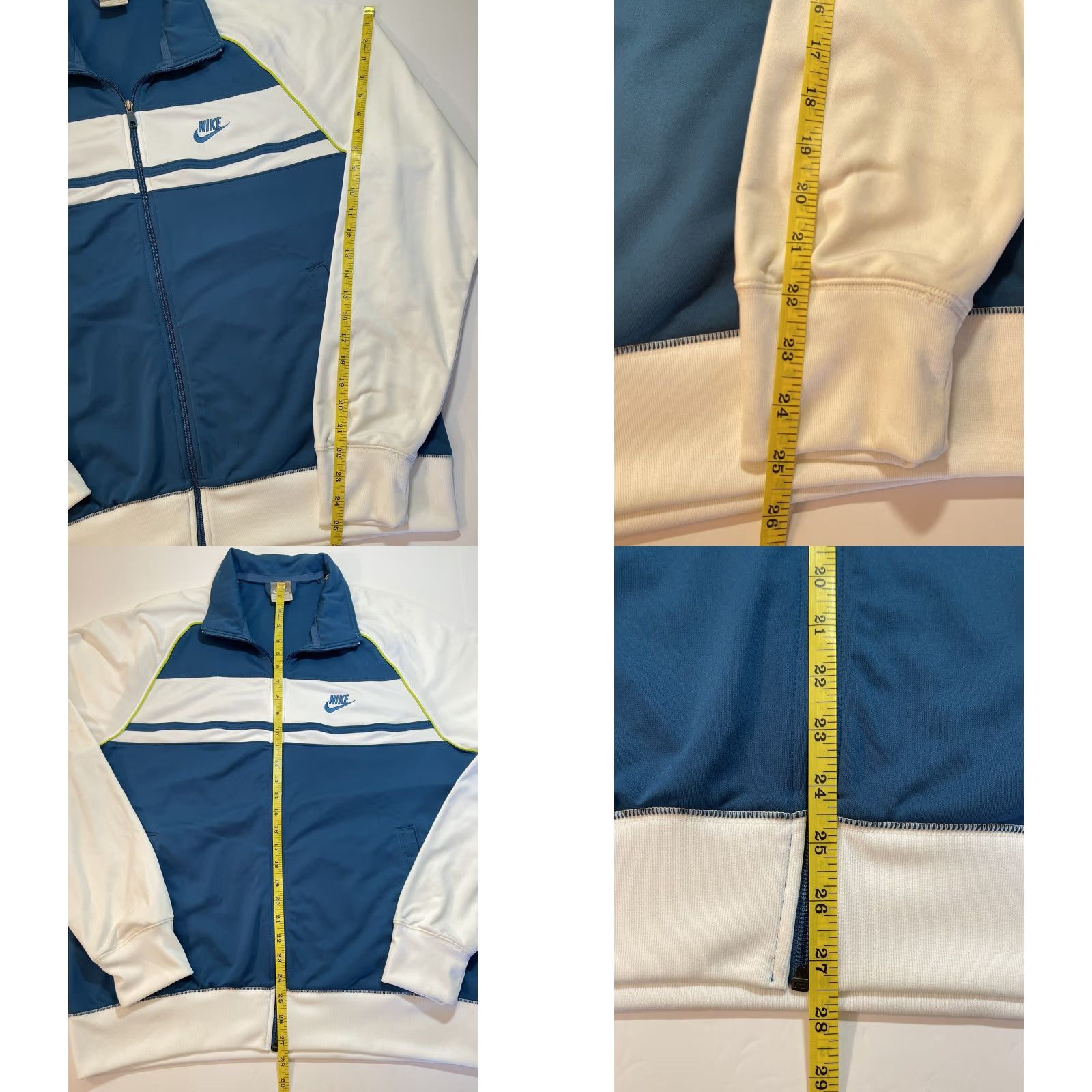 Nike Vintage Nike Mens Windbreaker Track Jacket Full Zip Nylon Athletic Lined Sz XL Size US XL / EU 56 / 4 - 8 Thumbnail