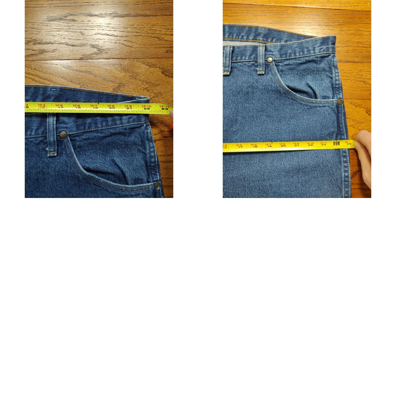 Wrangler VINTAGE Wrangler 47MWZ Cowboy Cut Jeans Mens 44x30 Denim Blue 5-Pocket Regular Straight Western Cowboy N/A Size US 44 / EU 60 - 9 Thumbnail
