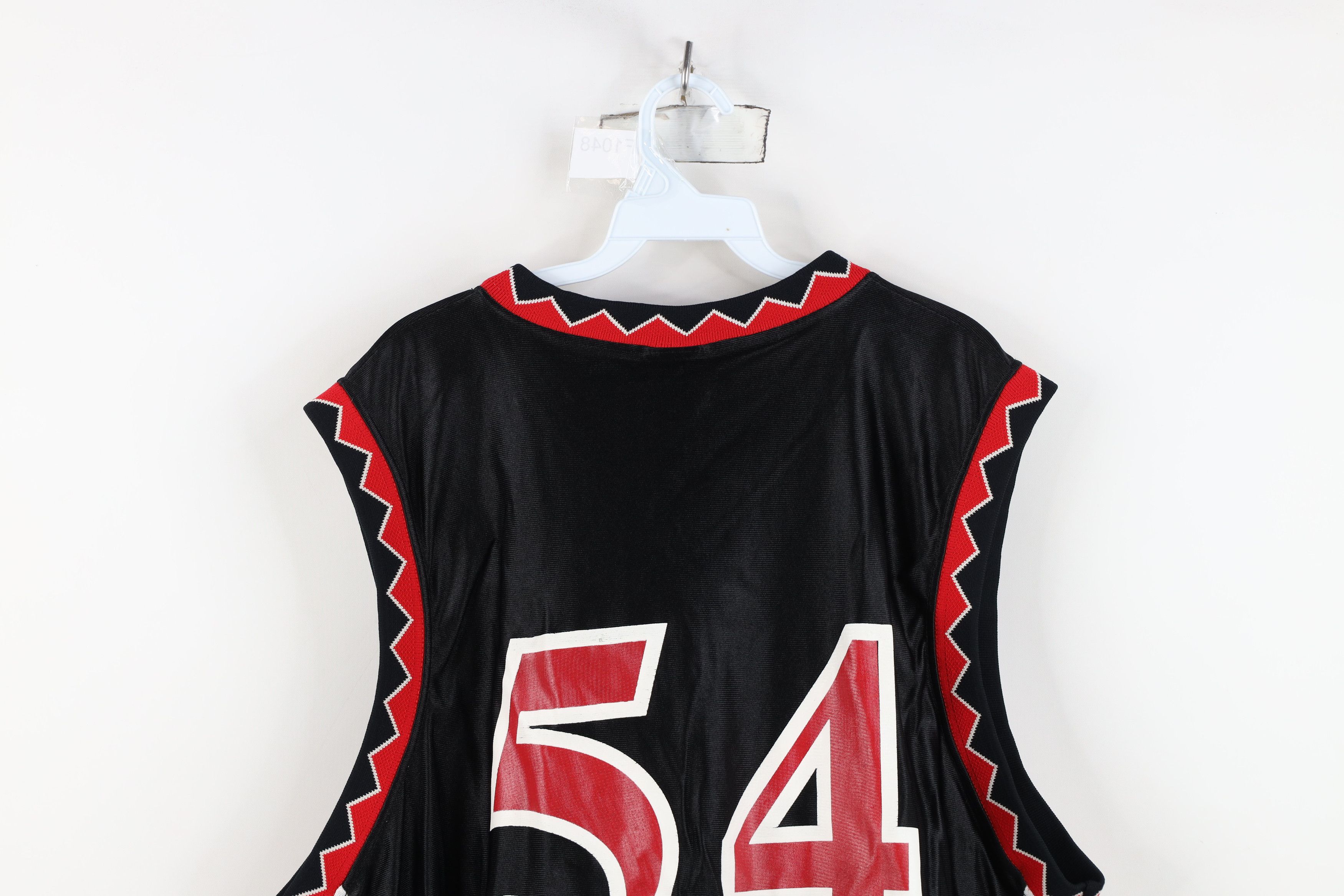 Vintage Vintage 90s Wilson Basketball Striped Geometric #54 USA Size US XXL / EU 58 / 5 - 14 Thumbnail