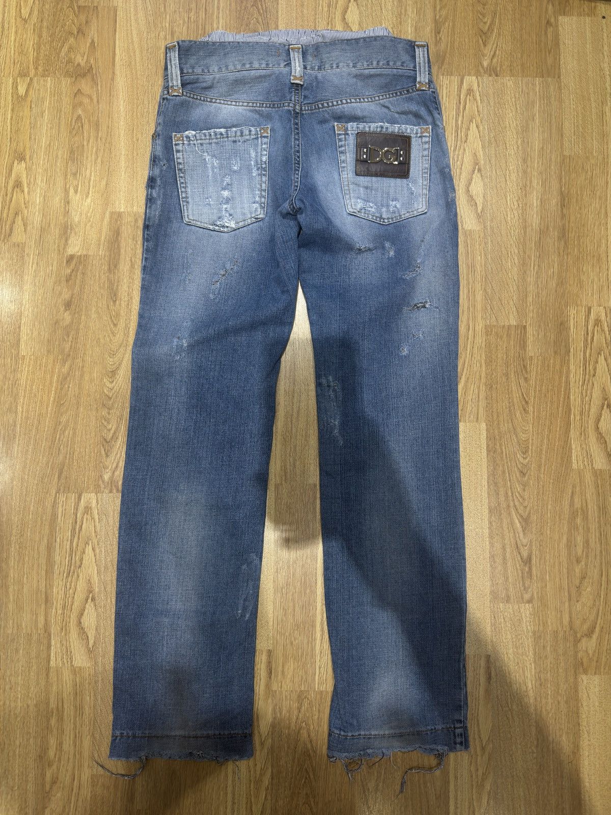 Dolce & Gabbana Dolce Gabbana double layer jeans Size US 31 - 3 Thumbnail