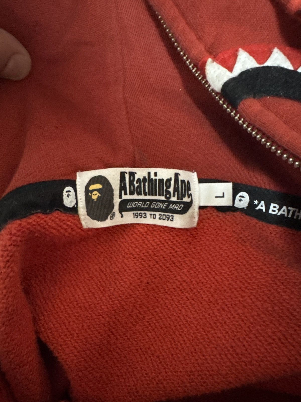 Bape Good bape double hoodie zip up Size US L / EU 52-54 / 3 - 4 Thumbnail