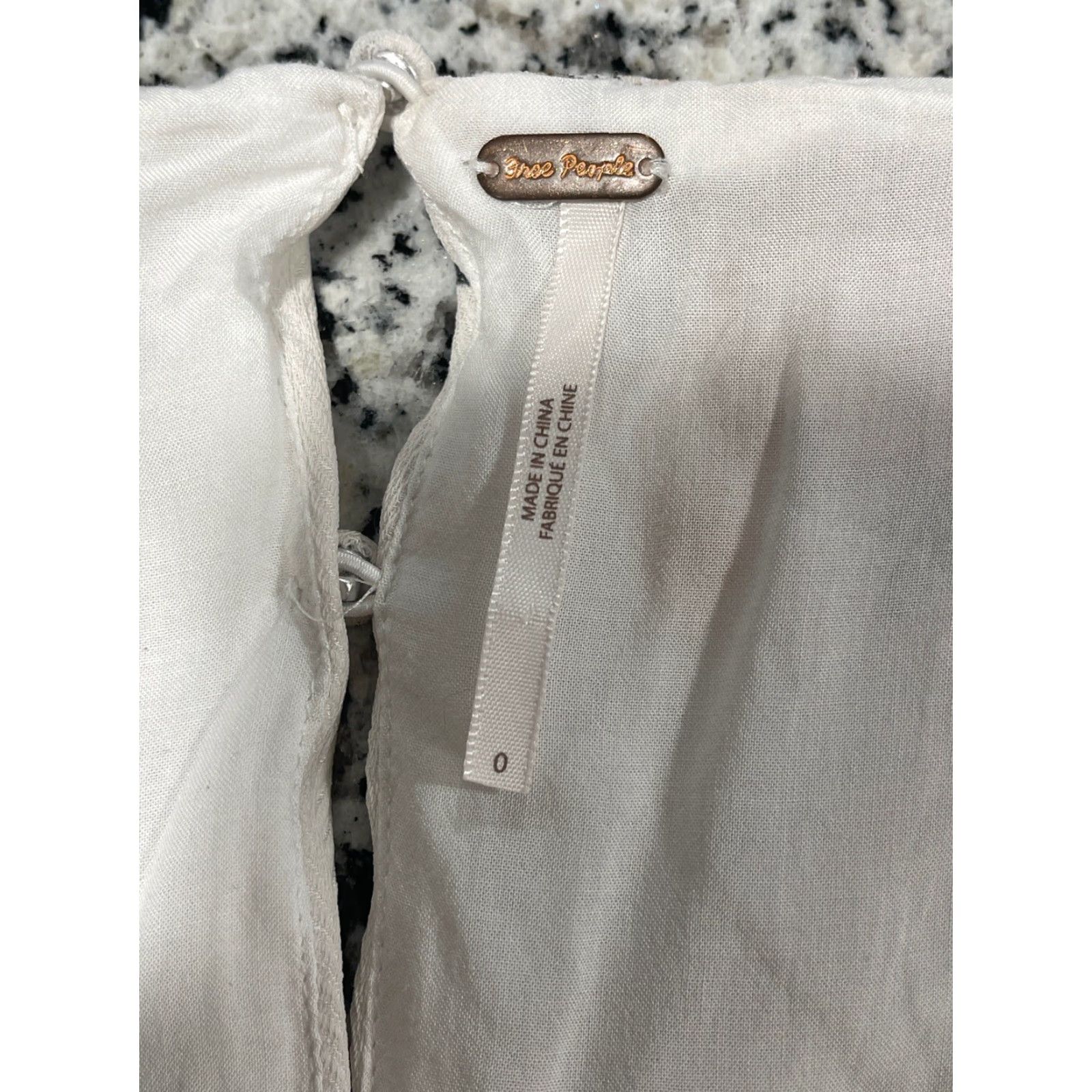 Free People Free People Maxi Dress All I Got Printed Dress Ivory Combo Floral Chiffon V-Neck Button Short Cap Sleeve Long Women's Regular Size 0 Stuffed? Size XS / US 0-2 / IT 36-38 - 7 Thumbnail
