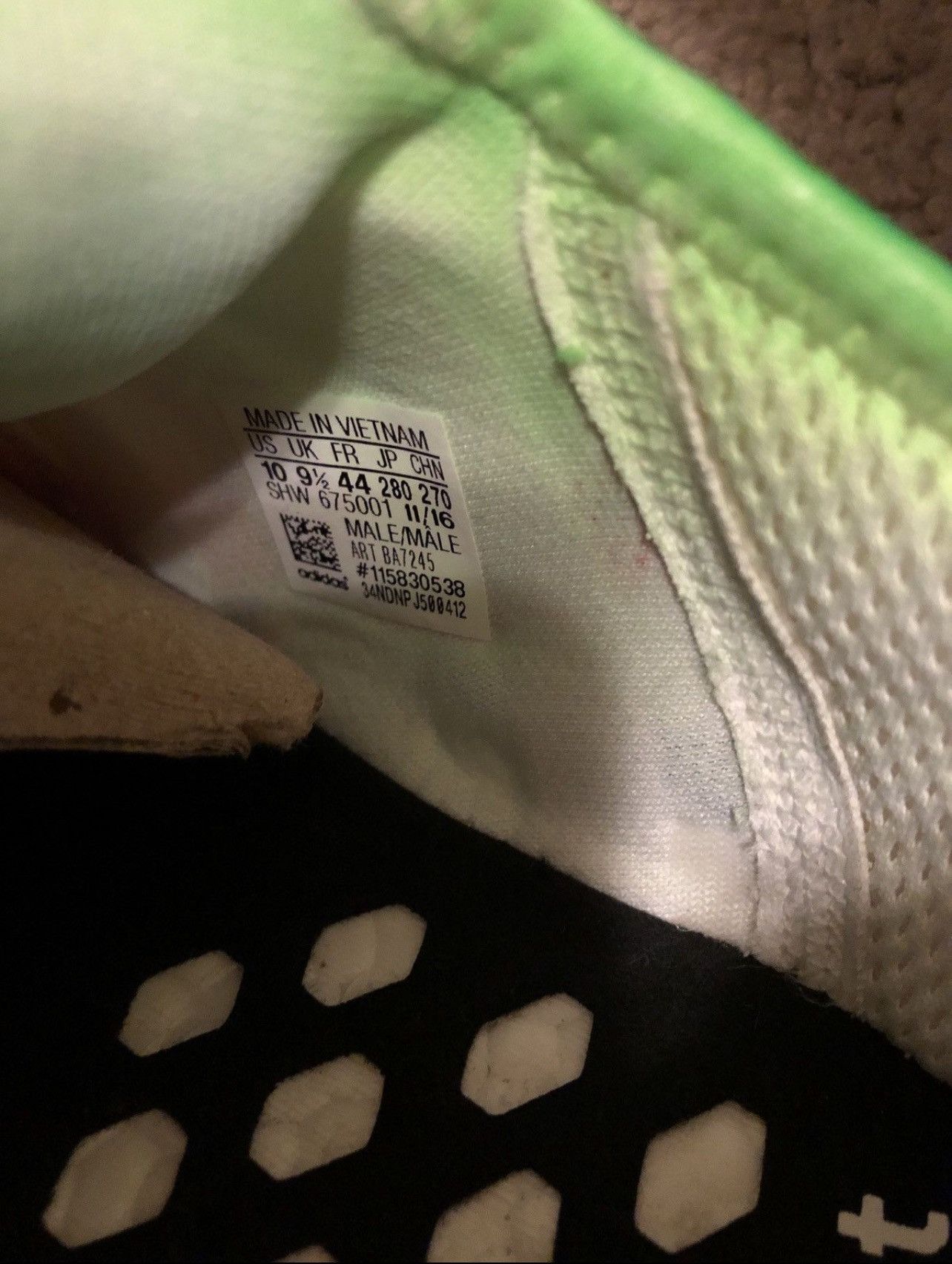 Adidas Custom joke NMD Size US 10 / EU 43 - 6 Thumbnail