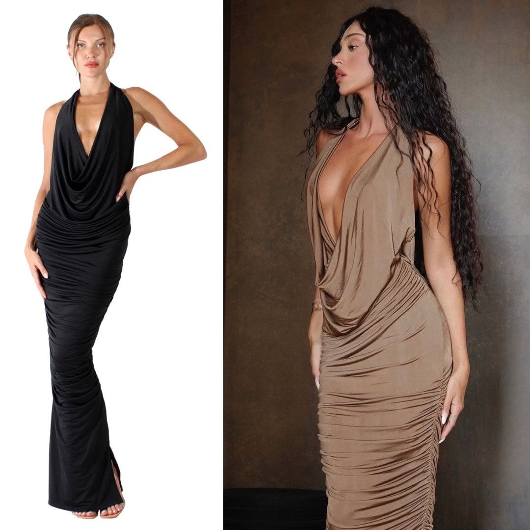 Other Mother of All | NWT Ruby Maxi Dress Black Slinky Gown M Size M / US 6-8 / IT 42-44 - 1 Thumbnail