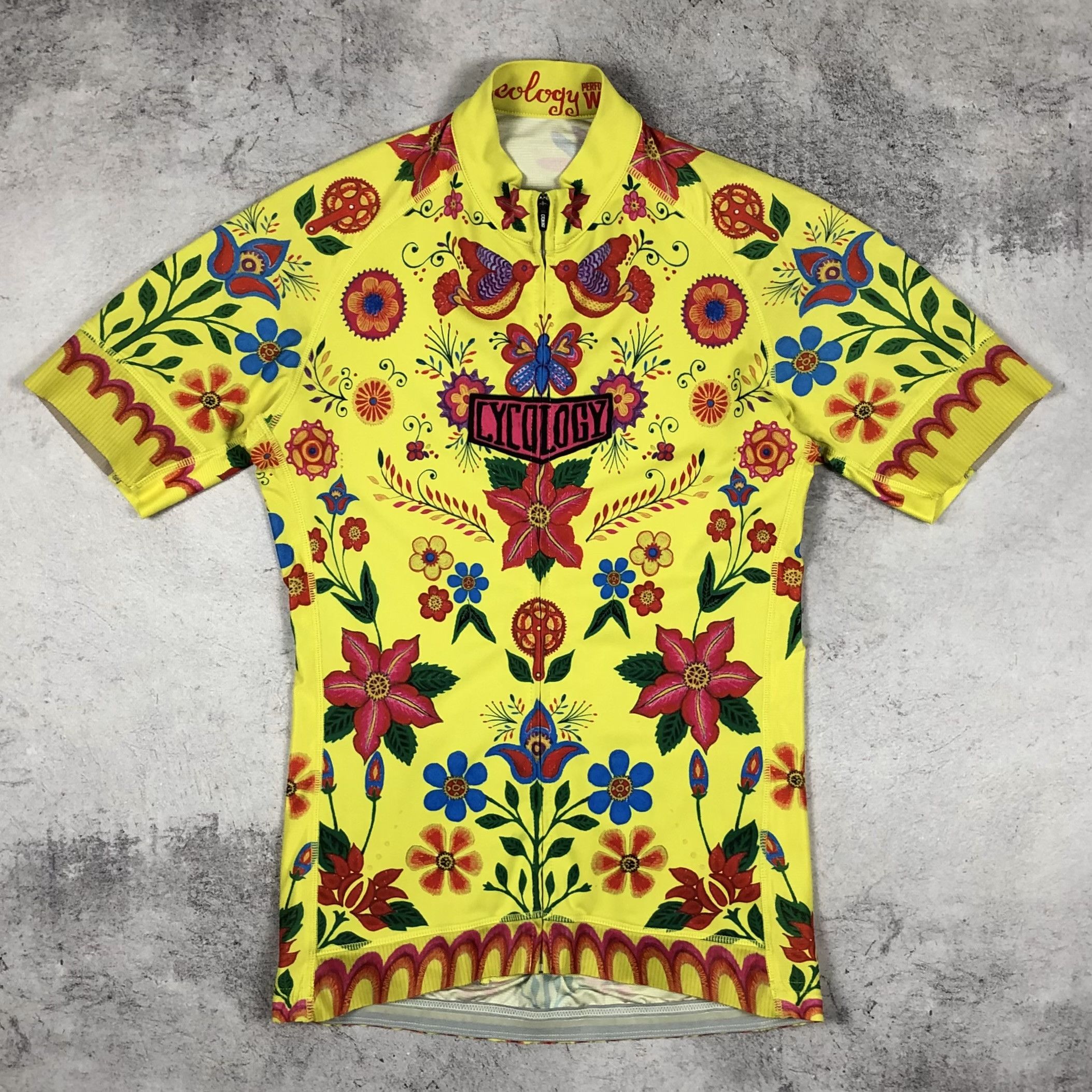 Other Cycology Cycling Frida Floral Bird Jersey Size M / US 6-8 / IT 42-44 - 2 Thumbnail