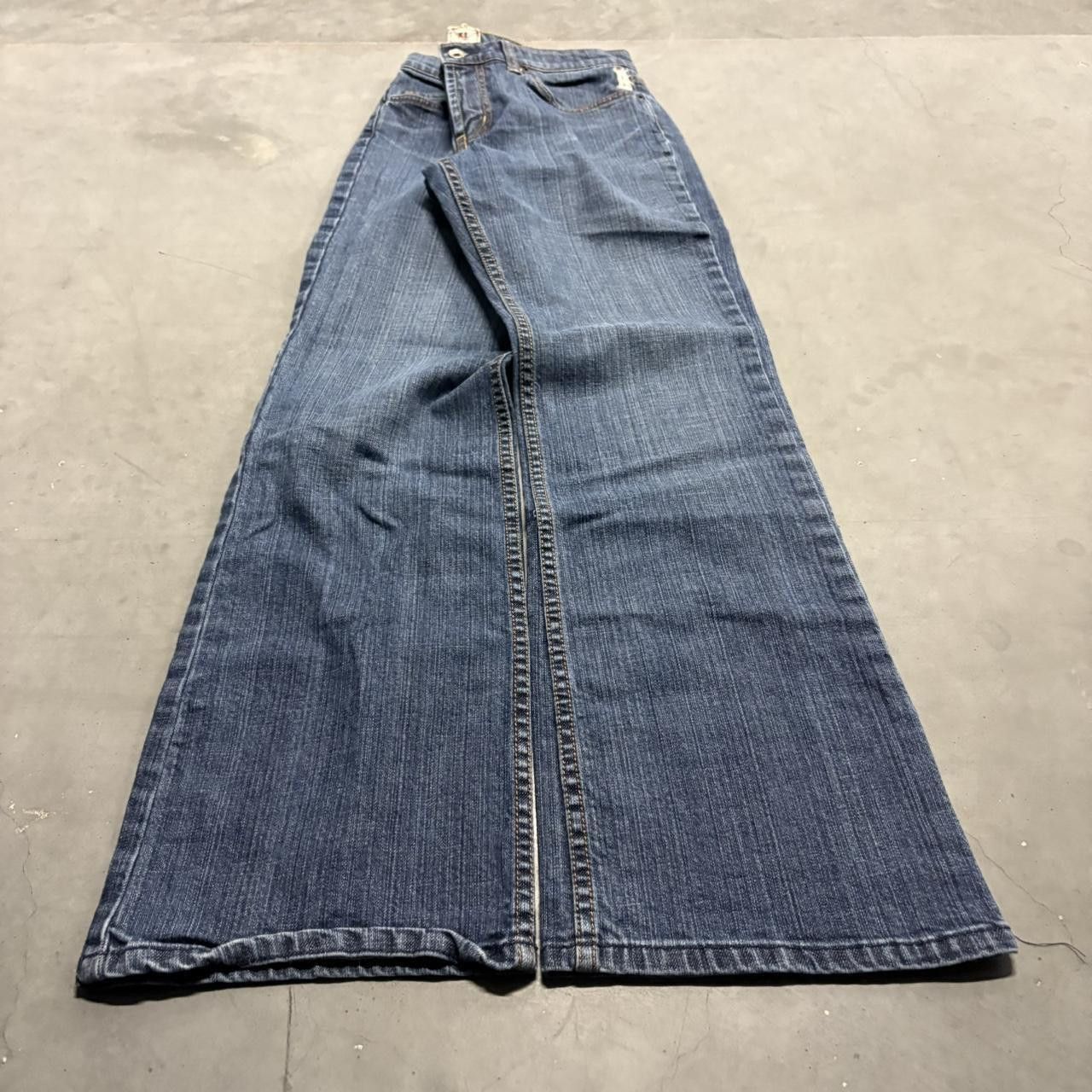 Vintage Crazy Vintage Y2K/2000s Baggy Grunge Dark Wash Denim Jeans! Size US 30 / EU 46 - 1 Thumbnail
