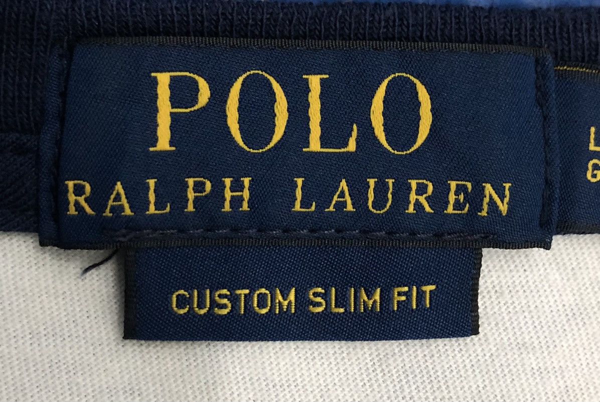 Polo Ralph Lauren Polo Ralph Lauren Custom Slim Fit T-Shirt Size US L / EU 52-54 / 3 - 7 Thumbnail