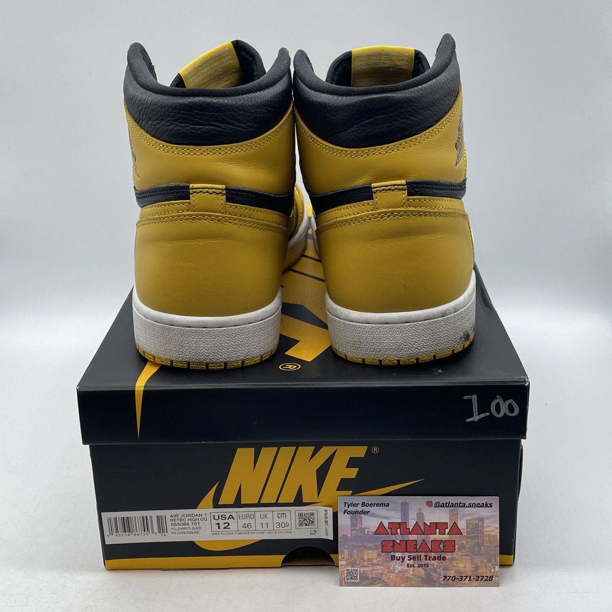 Jordan Brand Air Jordan 1 pollen Size US 12 / EU 45 - 3 Thumbnail