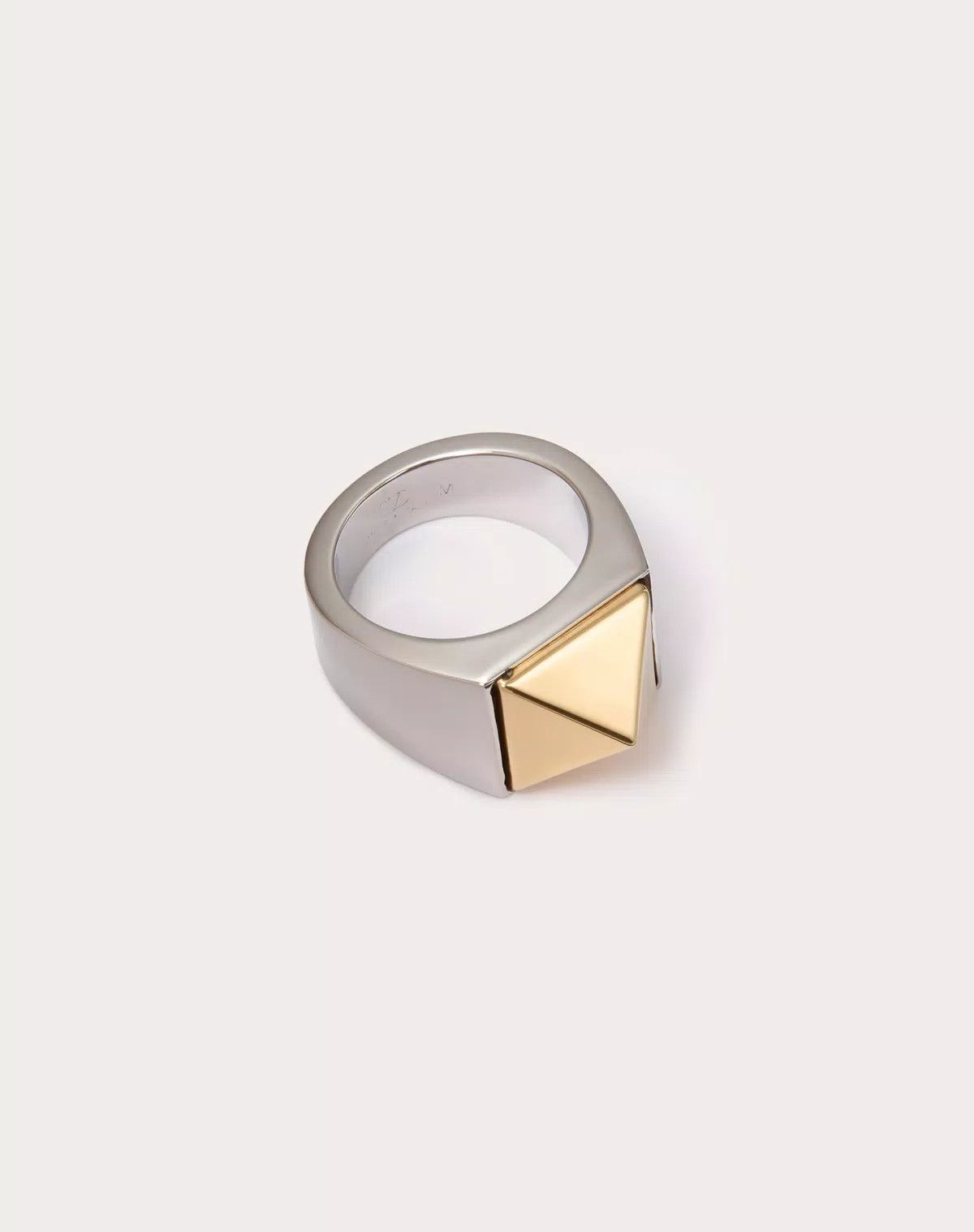 Valentino oc11z0725 Size:22/ Rockstud Metal Ring in Silver Size ONE SIZE - 1 Thumbnail