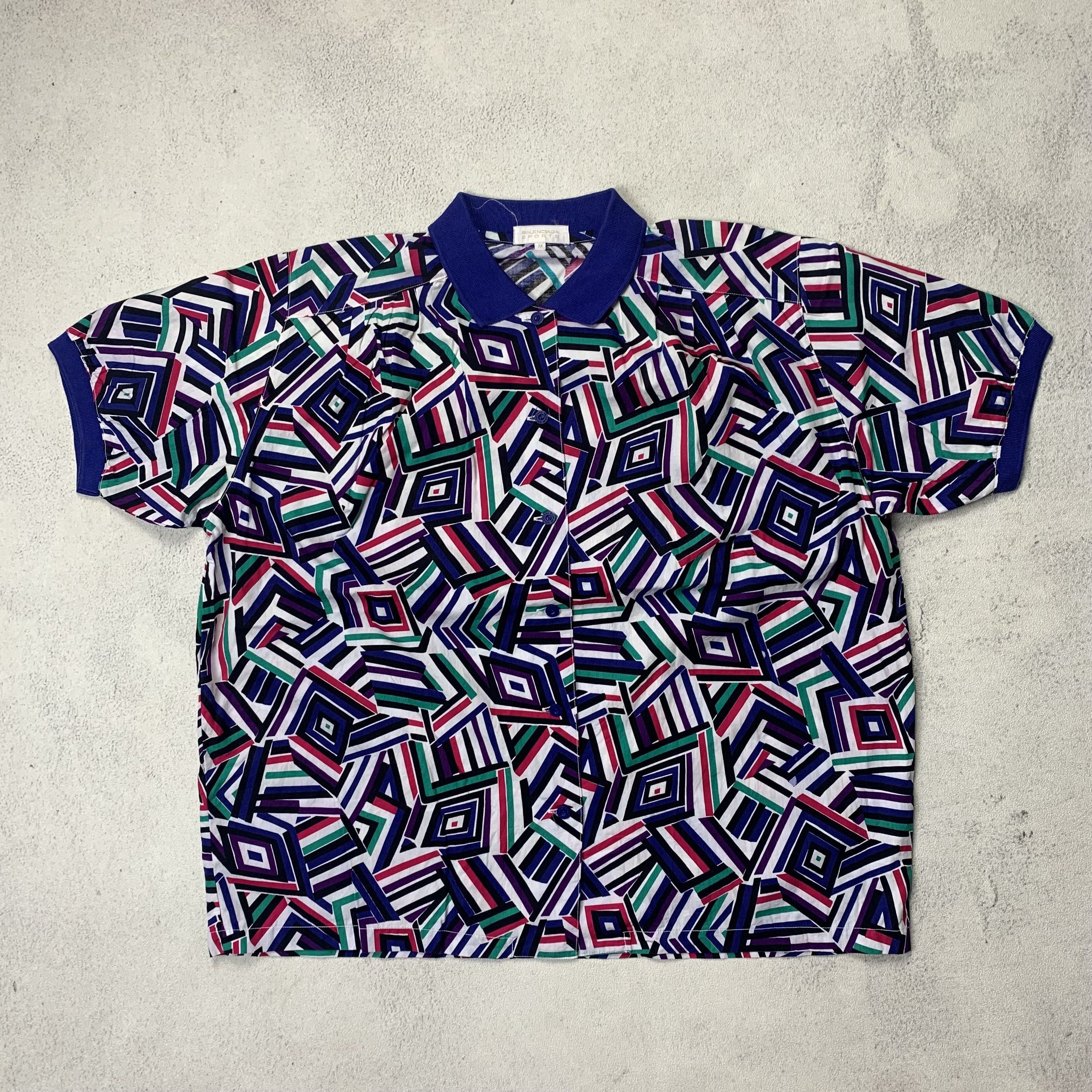 Balenciaga Vintage Balenciaga Sports Shirt Size M / US 6-8 / IT 42-44 - 1 Thumbnail