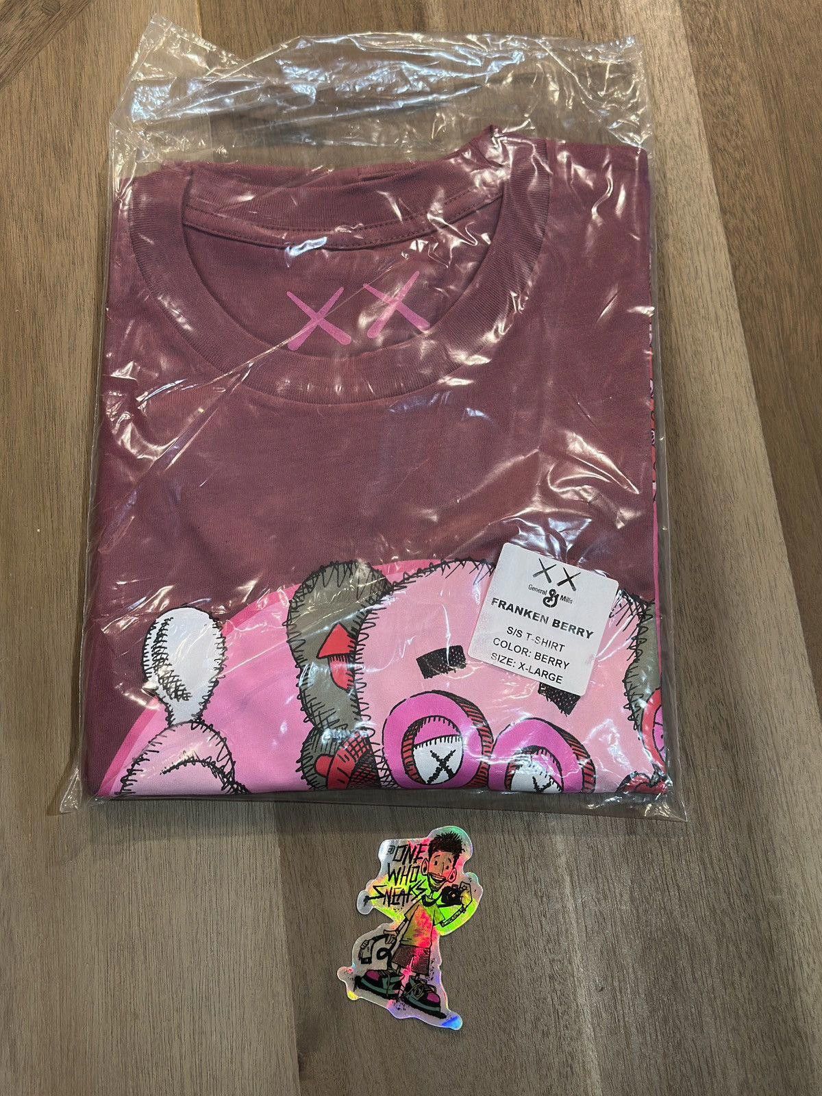 Kaws Kaws Franken Berry Cereal Tee Size XL Size US XL / EU 56 / 4 - 3 Thumbnail