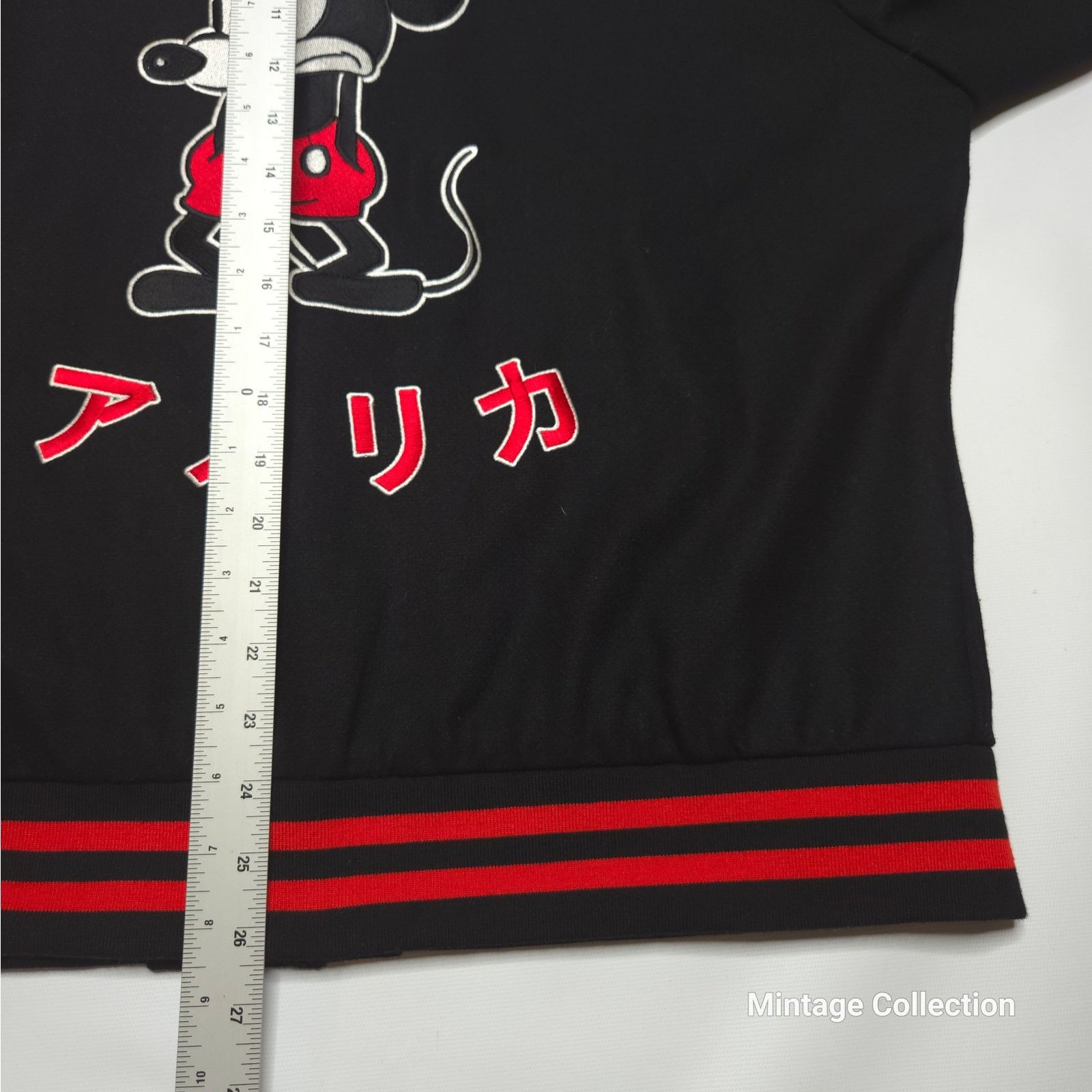 Disney Disney x Forever 21 Mickey Japanese XL Black Varsity Jacket Size US XL / EU 56 / 4 - 6 Thumbnail