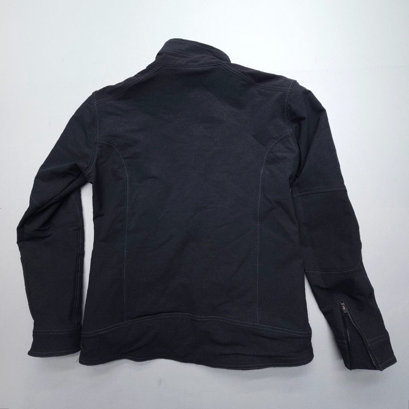 Vintage Kuhl Klash Softshell Jacket Mens Large Black Heathered Lined Stretch Work Travel Size US L / EU 52-54 / 3 - 2 Thumbnail