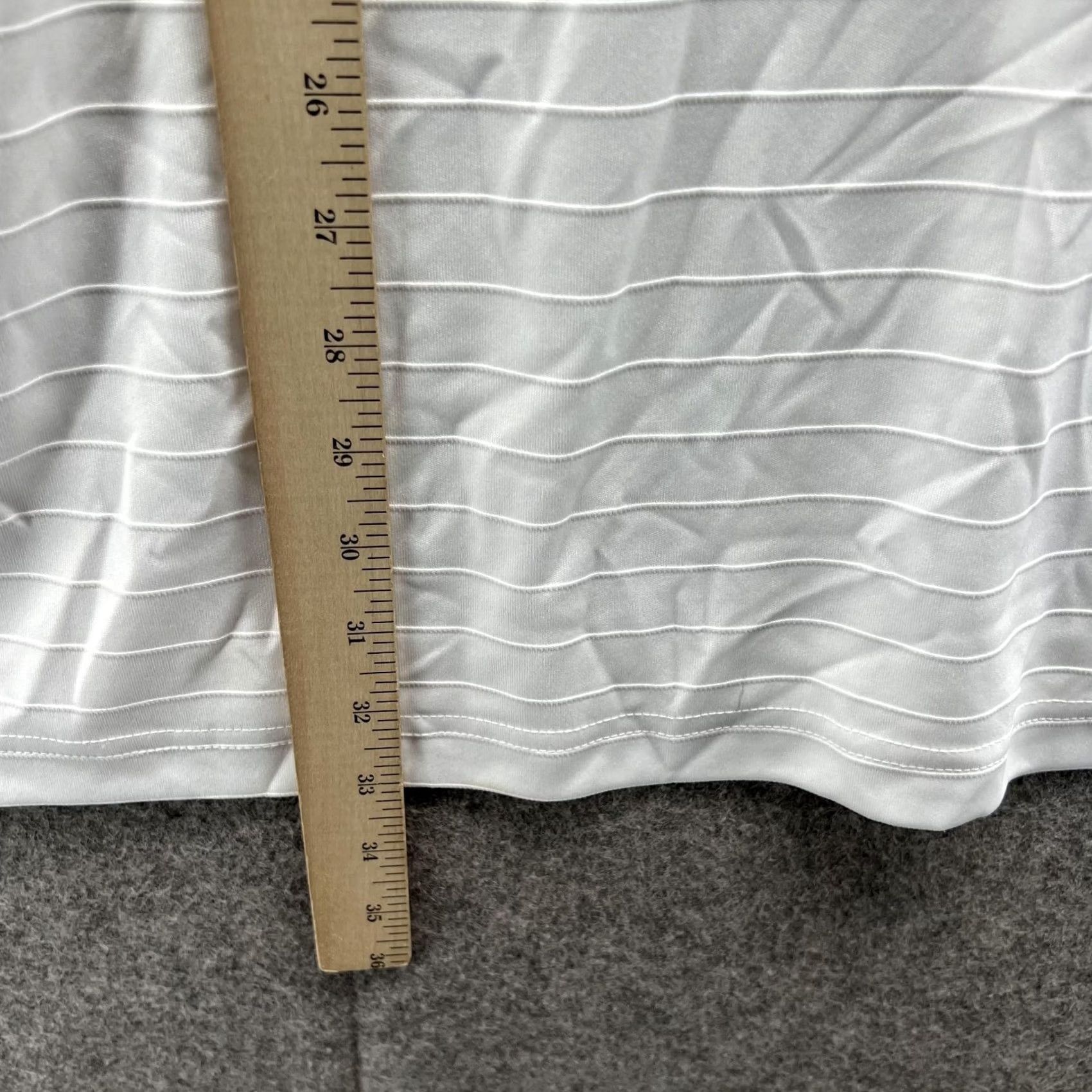 Callaway Callaway Polo Shirt Men XXL Adult White Striped Preppy Dri Polyester Short Sleeve Button Collar Size US XXL / EU 58 / 5 - 6 Thumbnail