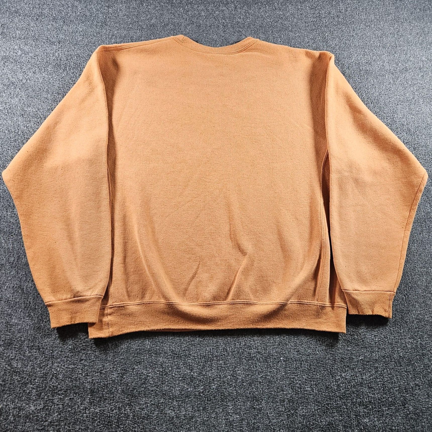 Russell Athletic VINTAGE Russell Athletic Sweatshirt Mens XL Orange Fleece Crewneck Pullover Logo 90s Size US XL / EU 56 / 4 - 7 Thumbnail